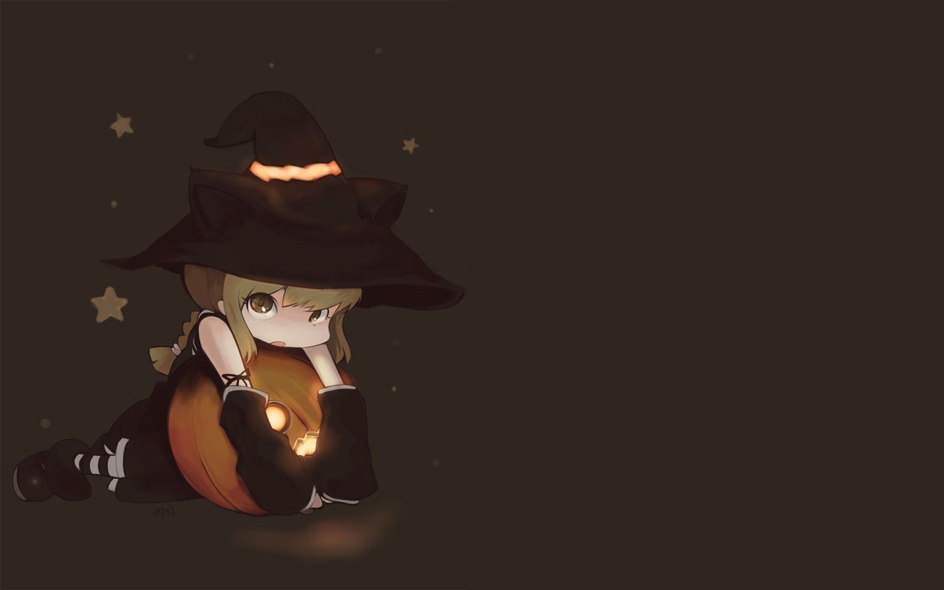 Strega anime con zucca, 1920x1200 Full HD+, Desktop