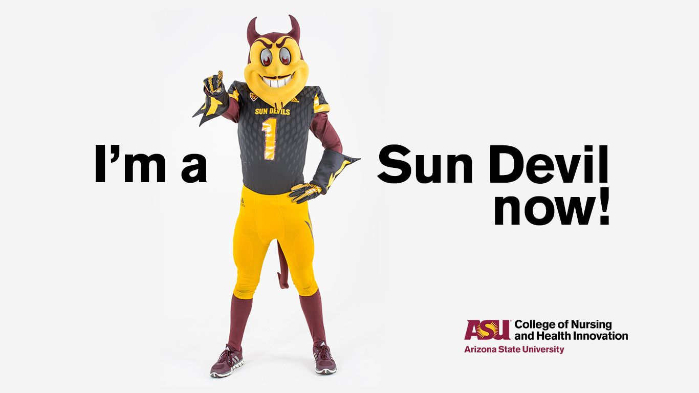 Mascotte Sun Devil ASU Nursing, 1366x768 720p, Laptop