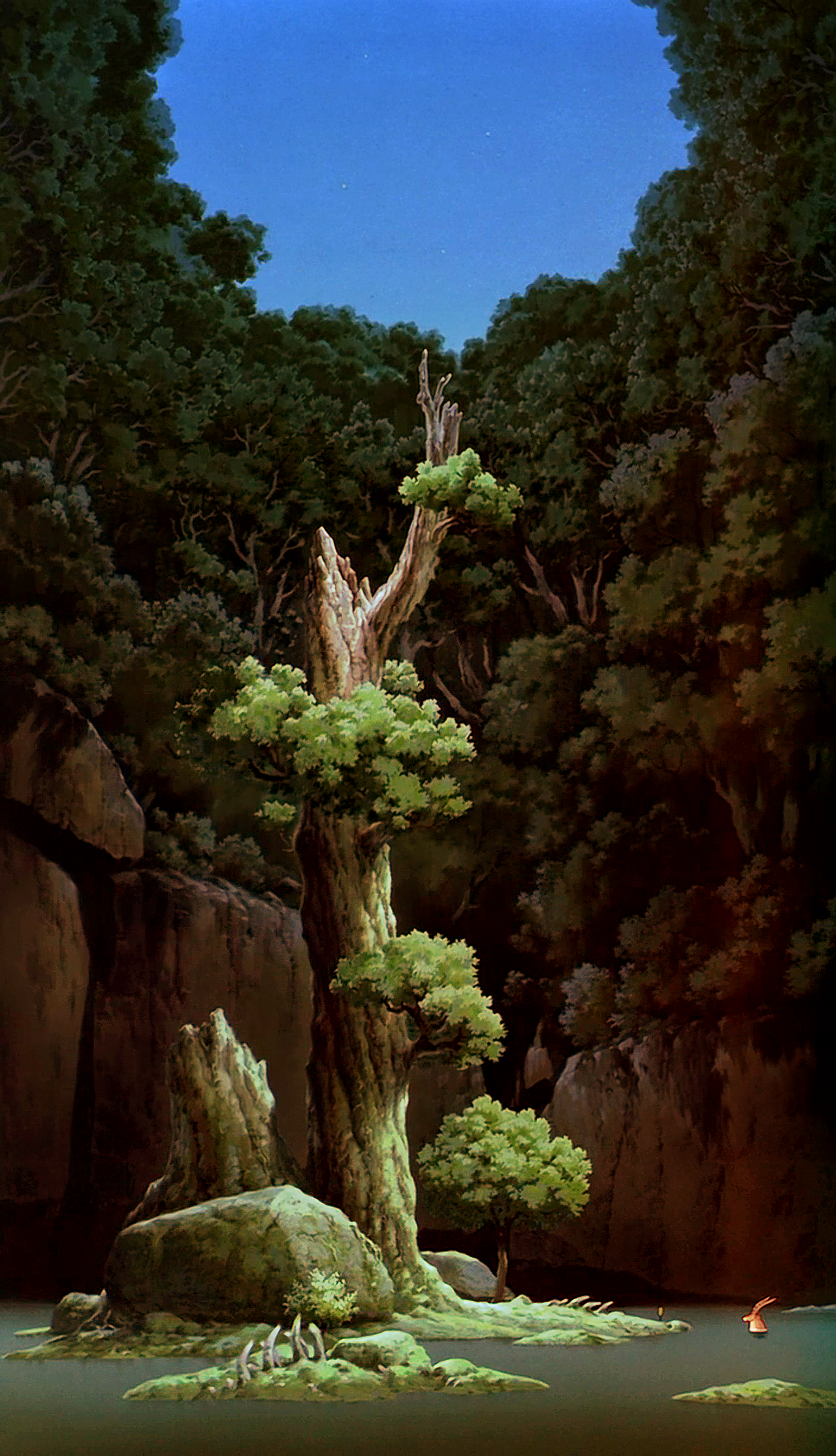 Albero antico foresta verde, 1280x2228 Verticale, iPhone Pro