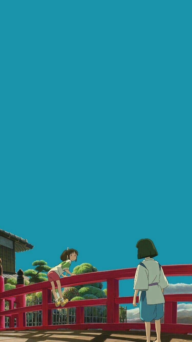Spirited Away ponte rosso, 750x1334 Verticale, iPhone Air