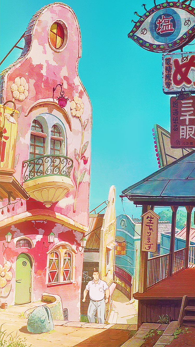 Casa dei bagni, Spirited Away, 750x1332 Full HD Verticale, iPhone Plus