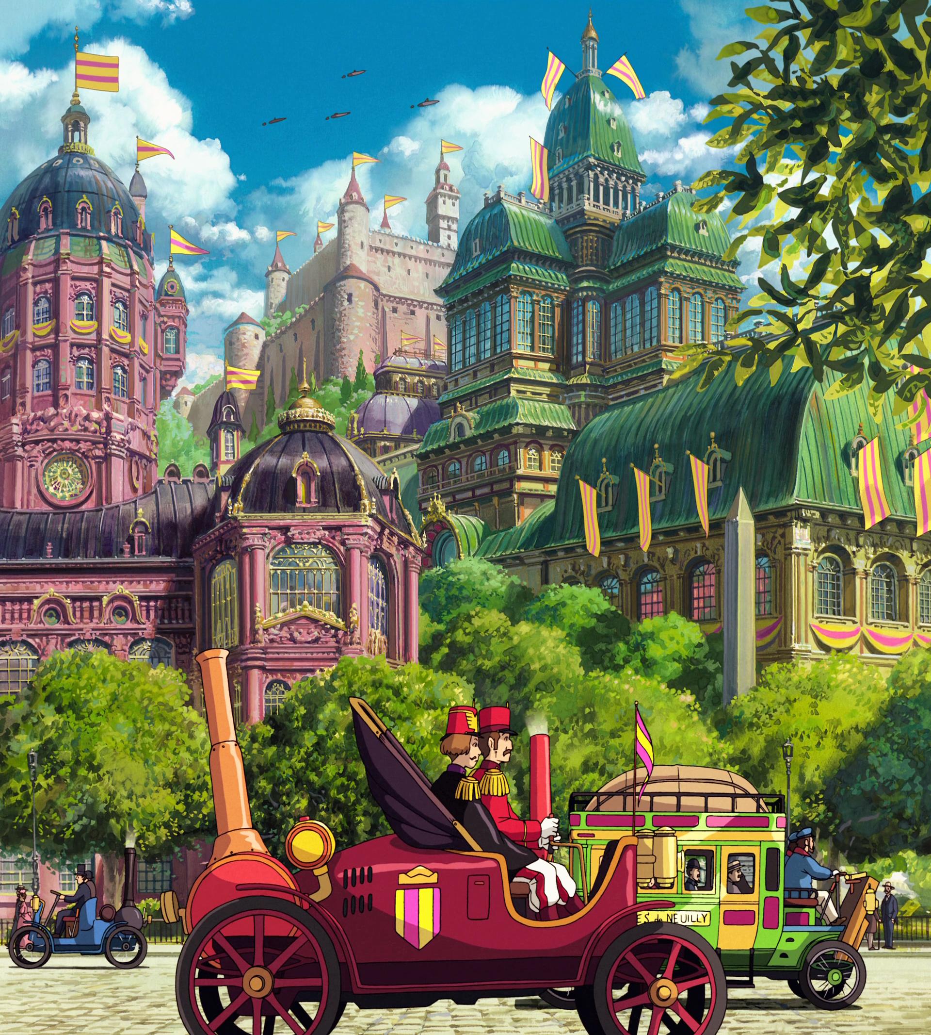 Arte dello Studio Ghibli per Desktop, 1920x2133 Full HD Verticale, Samsung Galaxy