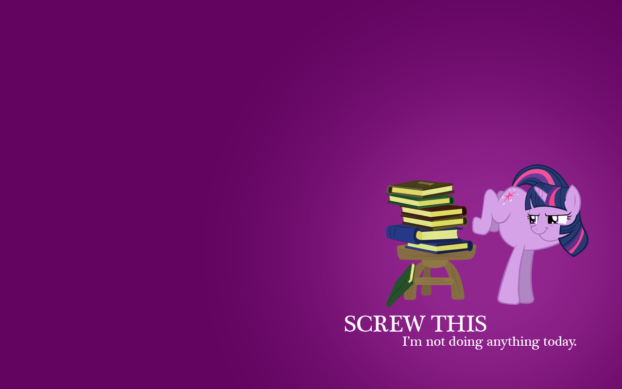 Pony viola con libri sedia, 1280x800 HD, Desktop