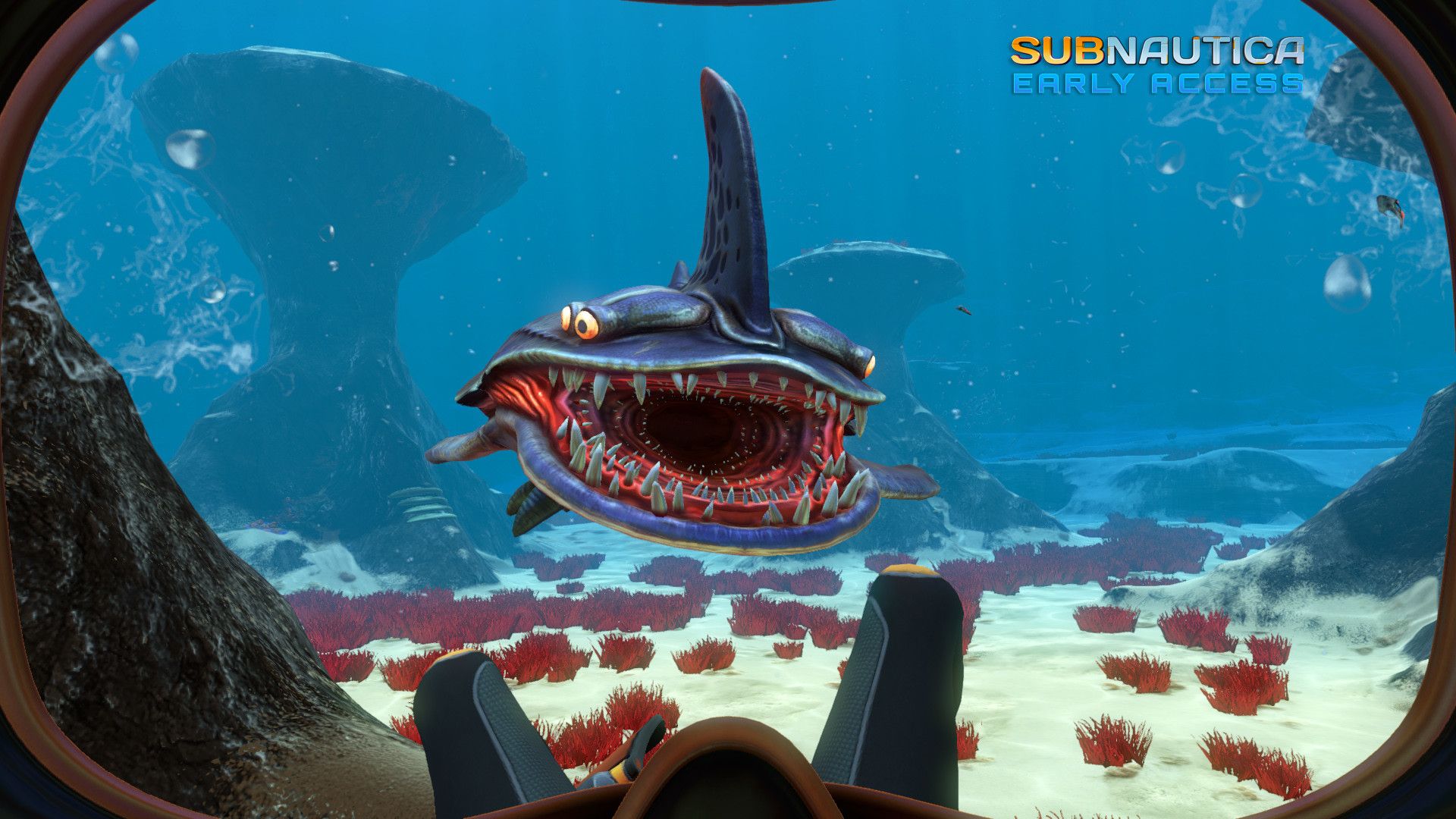Subnautica creatura marina sottomarina, 1920x1080 Full HD 1080p, Desktop