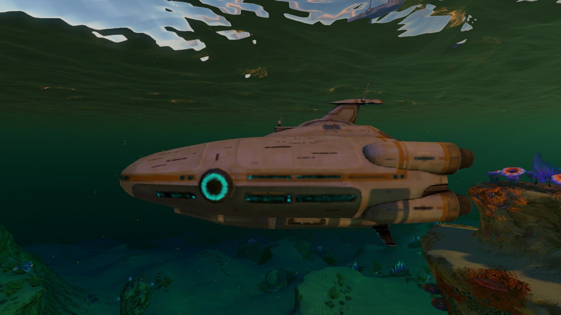 Nave spaziale Aurora Subnautica, 1920x1080 Full HD, PC
