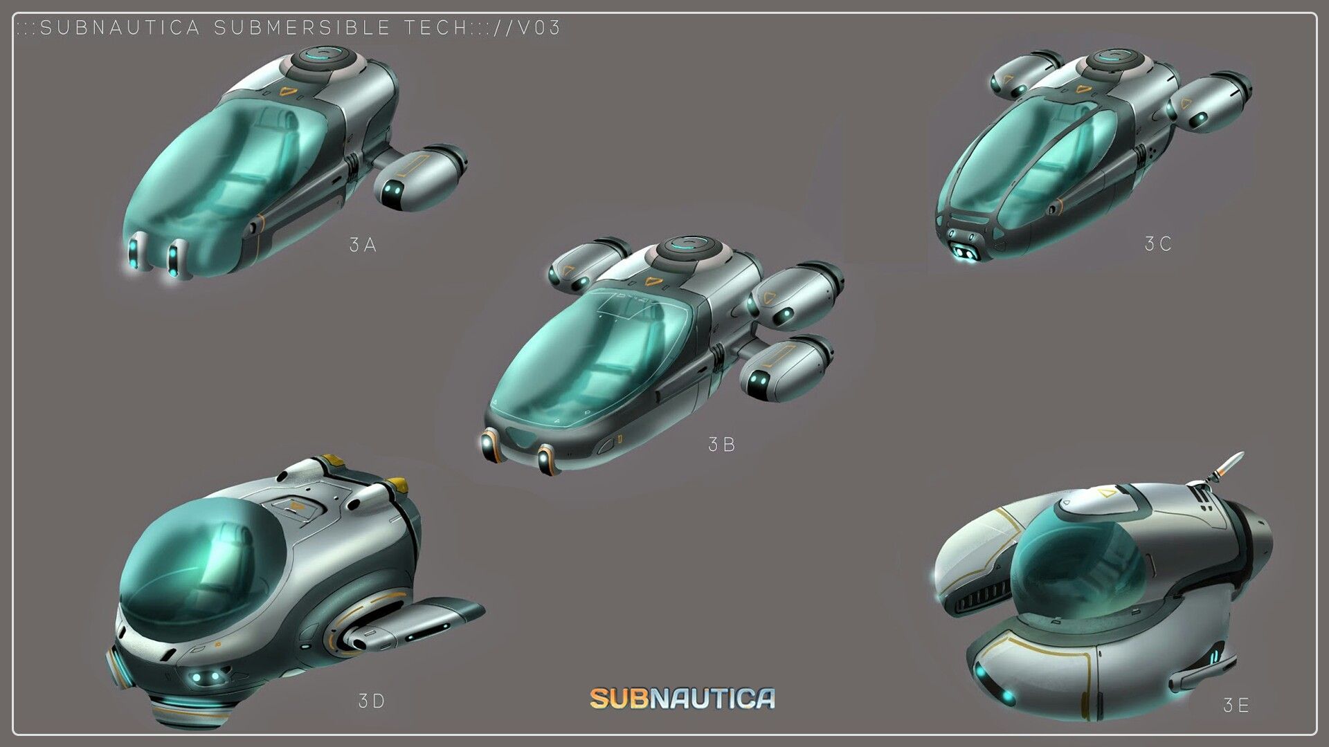 Seamoth sottomarino Subnautica, 1400x900 720p, PC