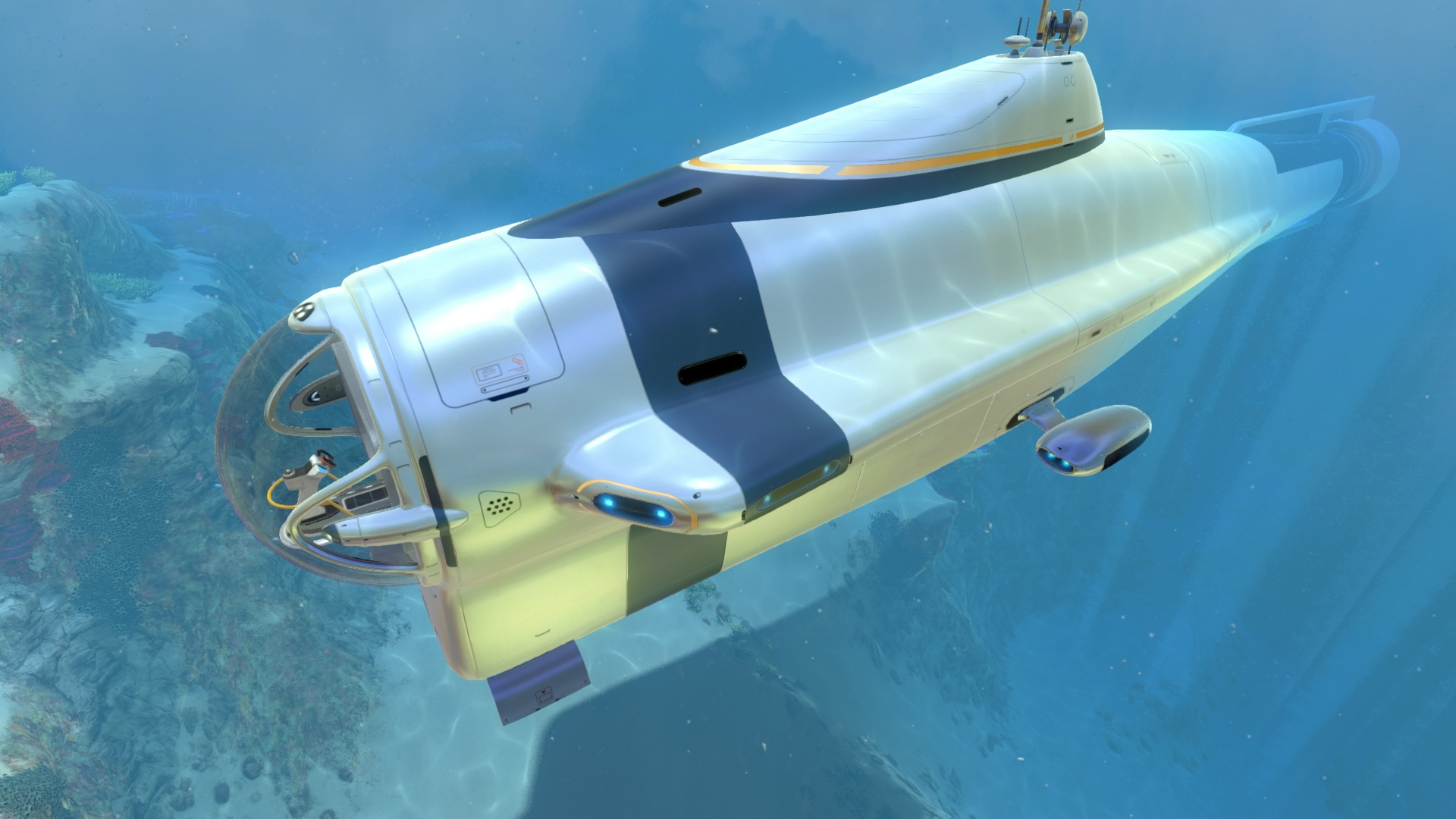 Seamoth Subnautica sottomarino base, 1920x1080 1080p, Desktop