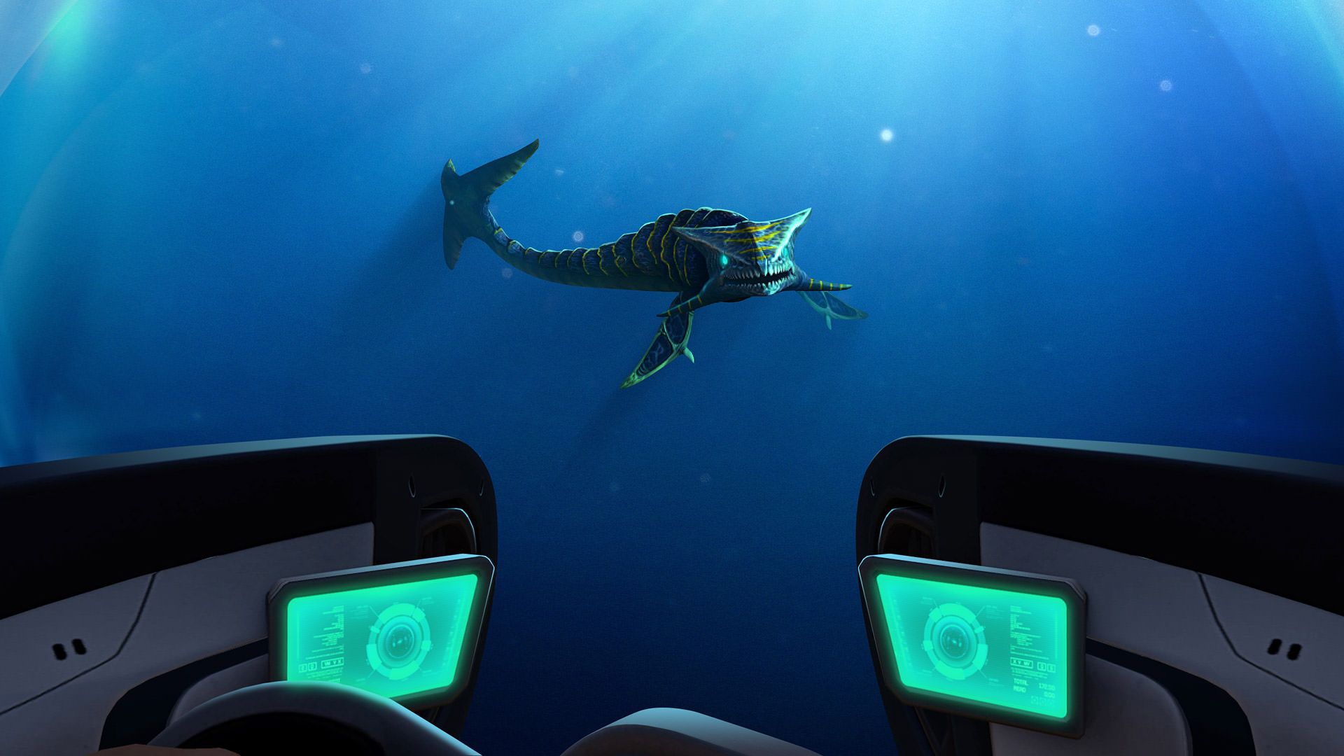 Stalker Subnautica sottomarino oceano, 1920x1080 Full HD 1080p, Desktop