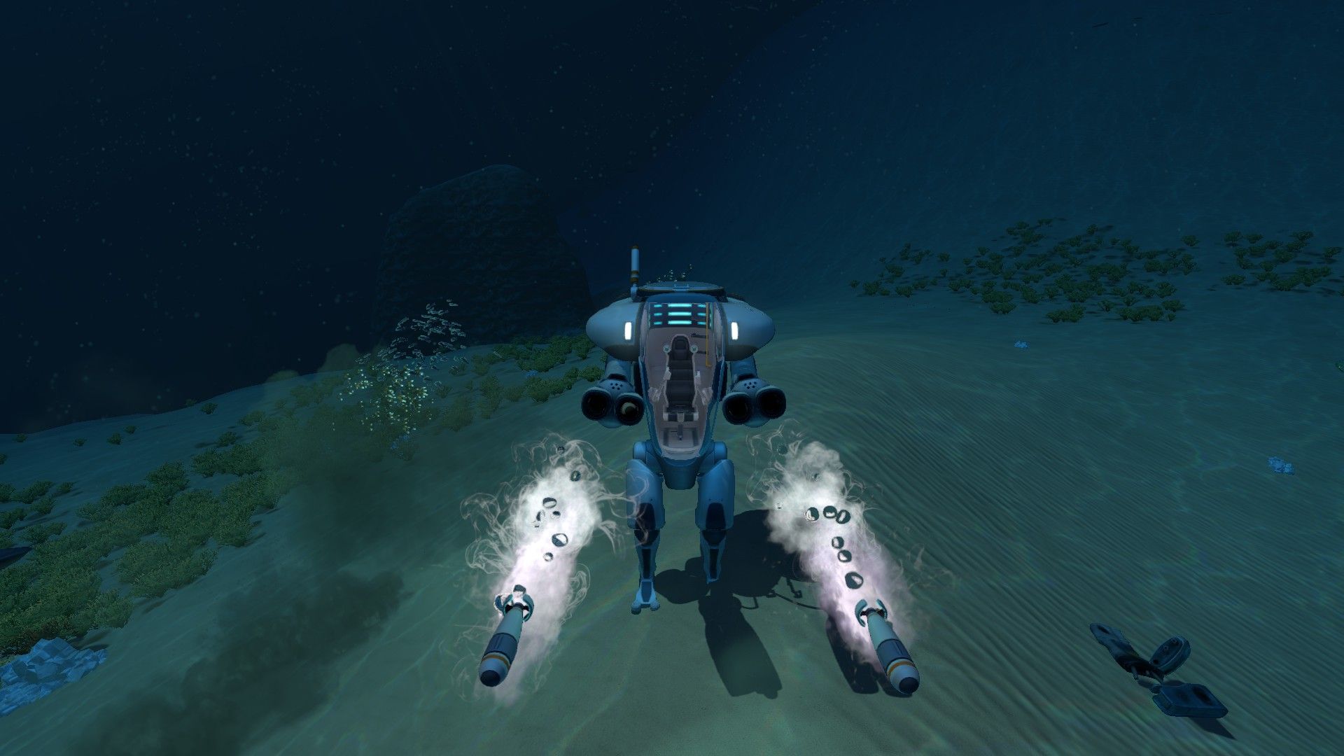 Seamoth Lego bianco blu, 1600x900 900p, Desktop