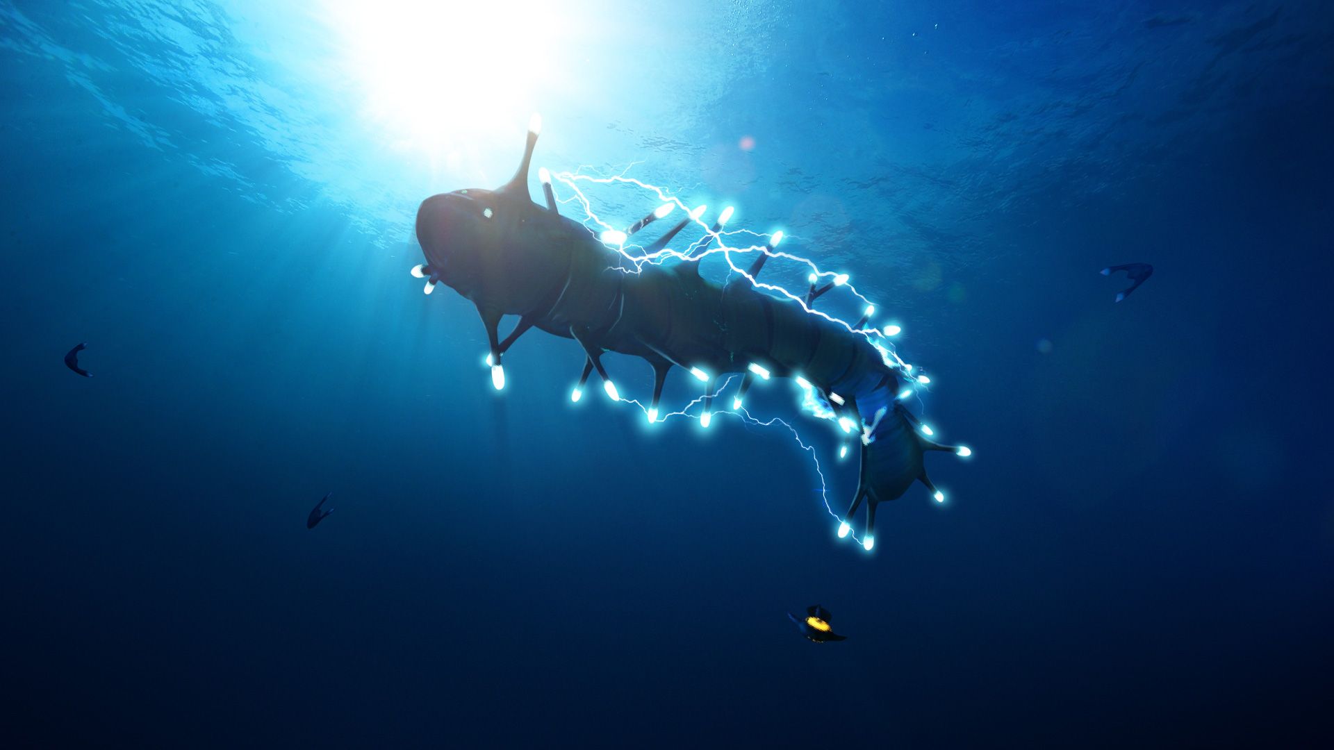 Stalker Subnautica creatura marina, 1920x1080 Full HD, PC Desktop