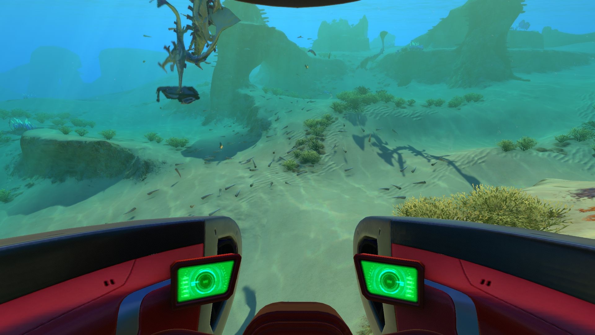 Stalker Subnautica sottomarino veicolo, 1920x1080 Full HD 1080p, Laptop