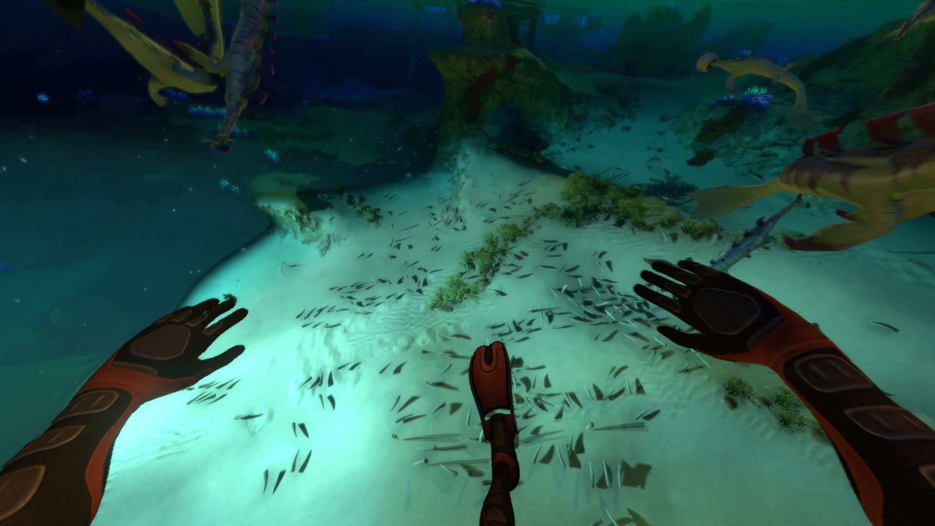 Stalker Subnautica fondale marino, 1920x1080 Full HD, PC Desktop
