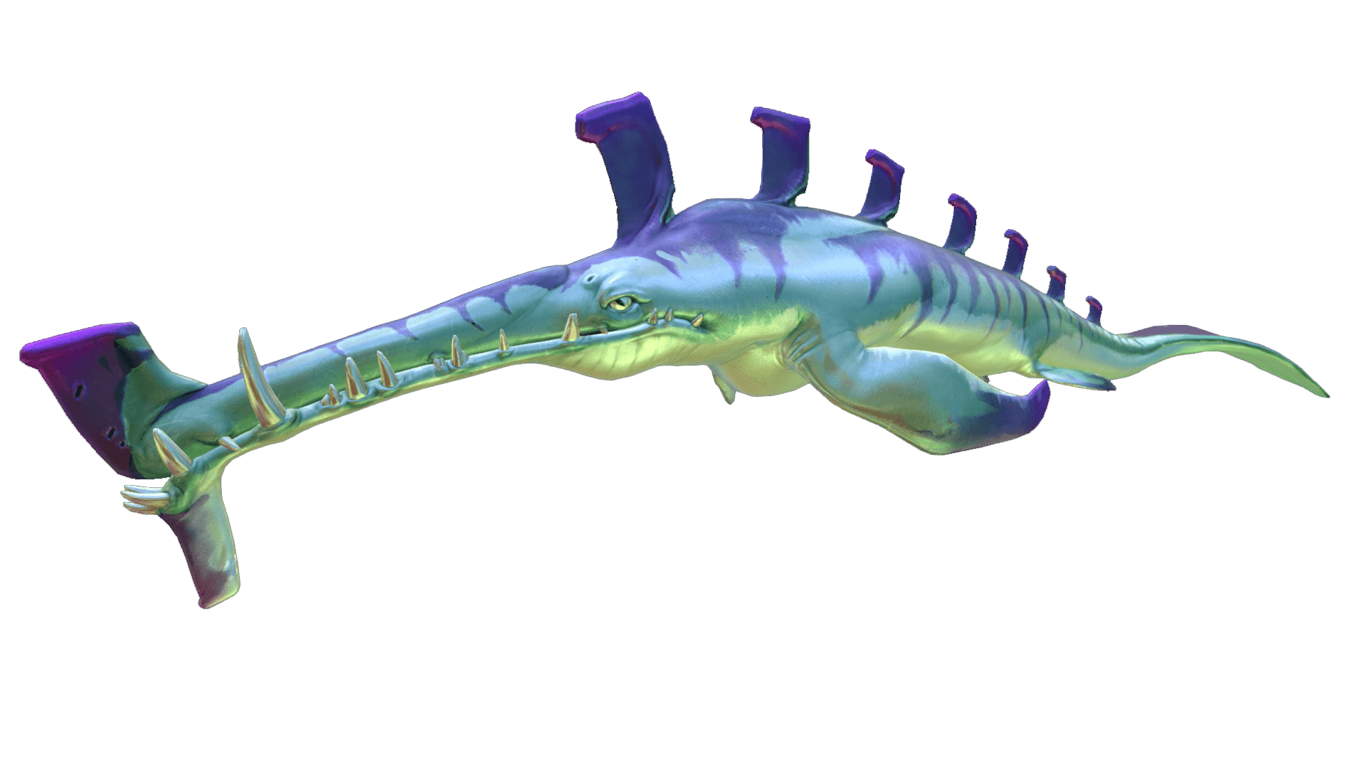 Stalker creatura Subnautica verde, 1920x1080 Full HD, PC Desktop