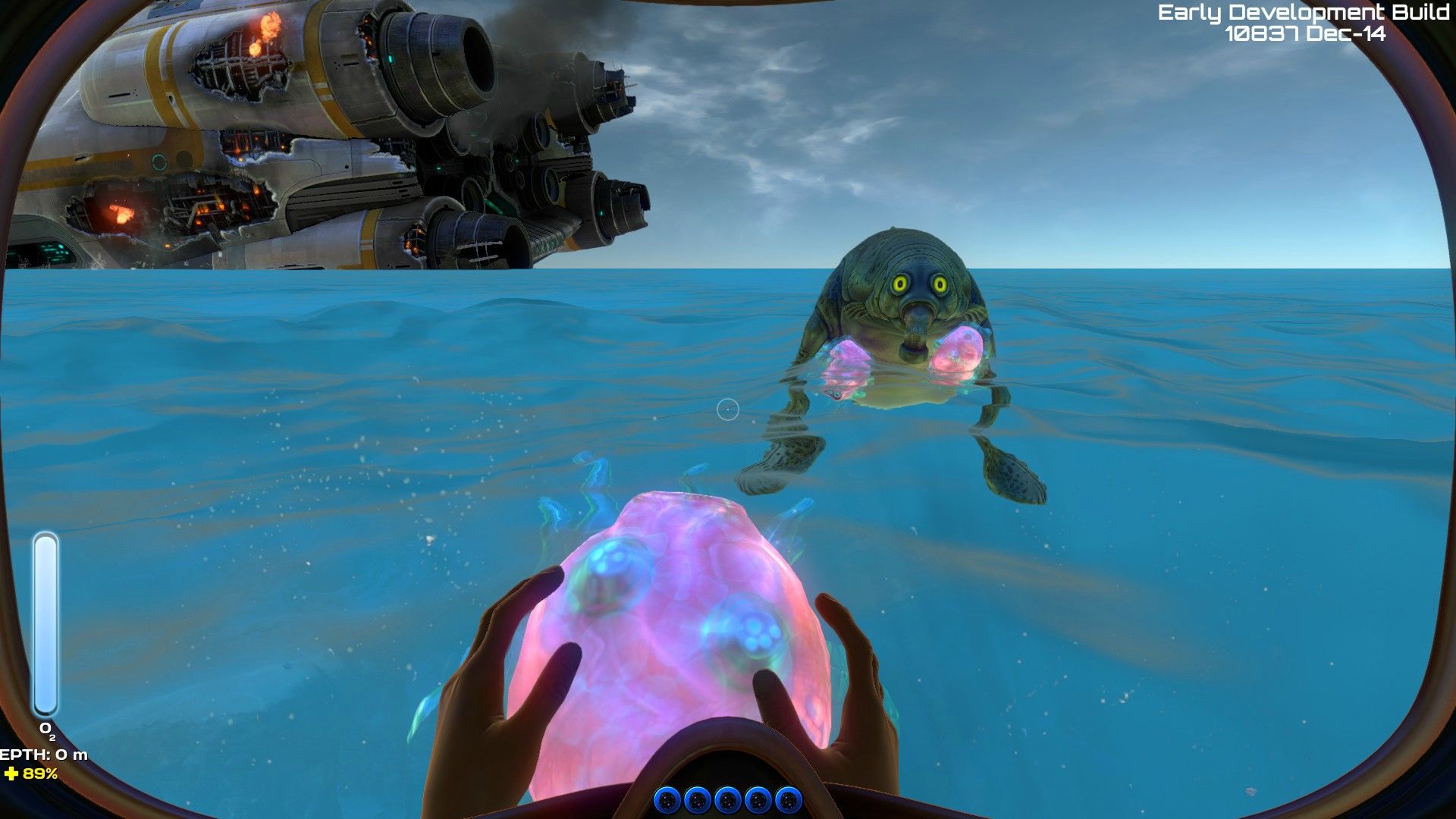 Stalker Subnautica in mare, 1920x1080 1080p, Desktop