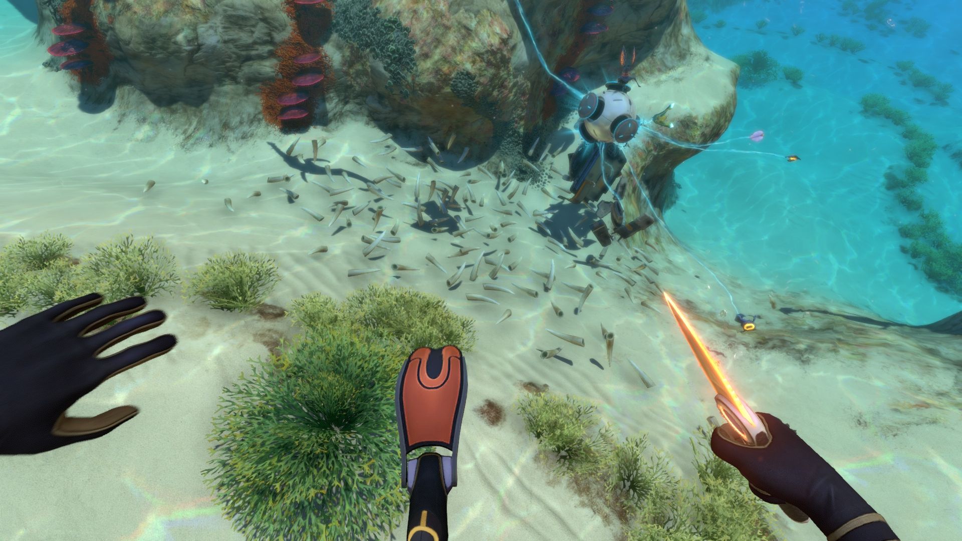 Stalker Subnautica sott'acqua, 1920x1080 1080p, PC