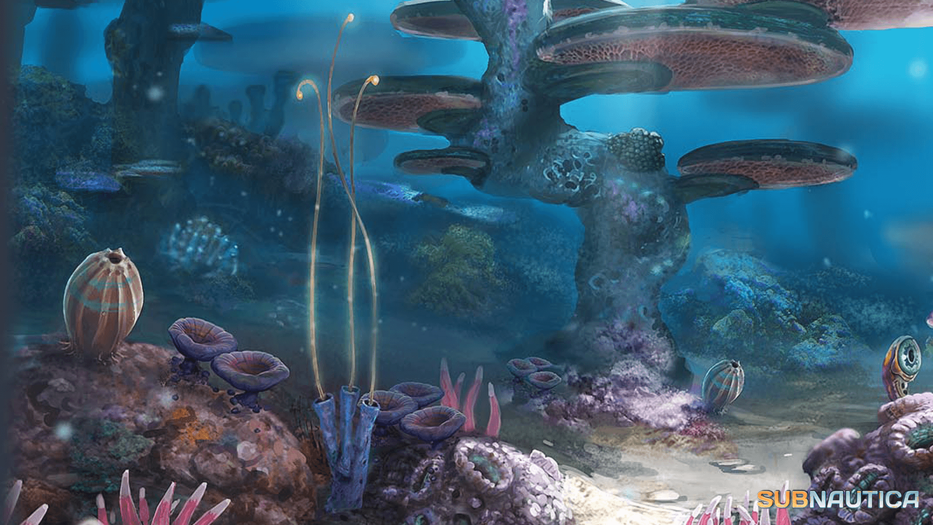 Subnautica fondale oceanico alieno, 1920x1080 1080p, Laptop