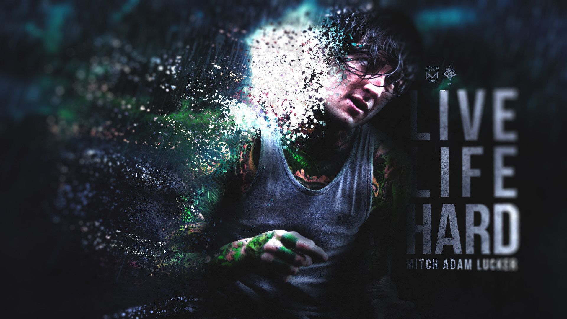 Mitch Lucker Suicide Silence ritratto, deathcore, 1920x1080 Full HD 1080p, Laptop