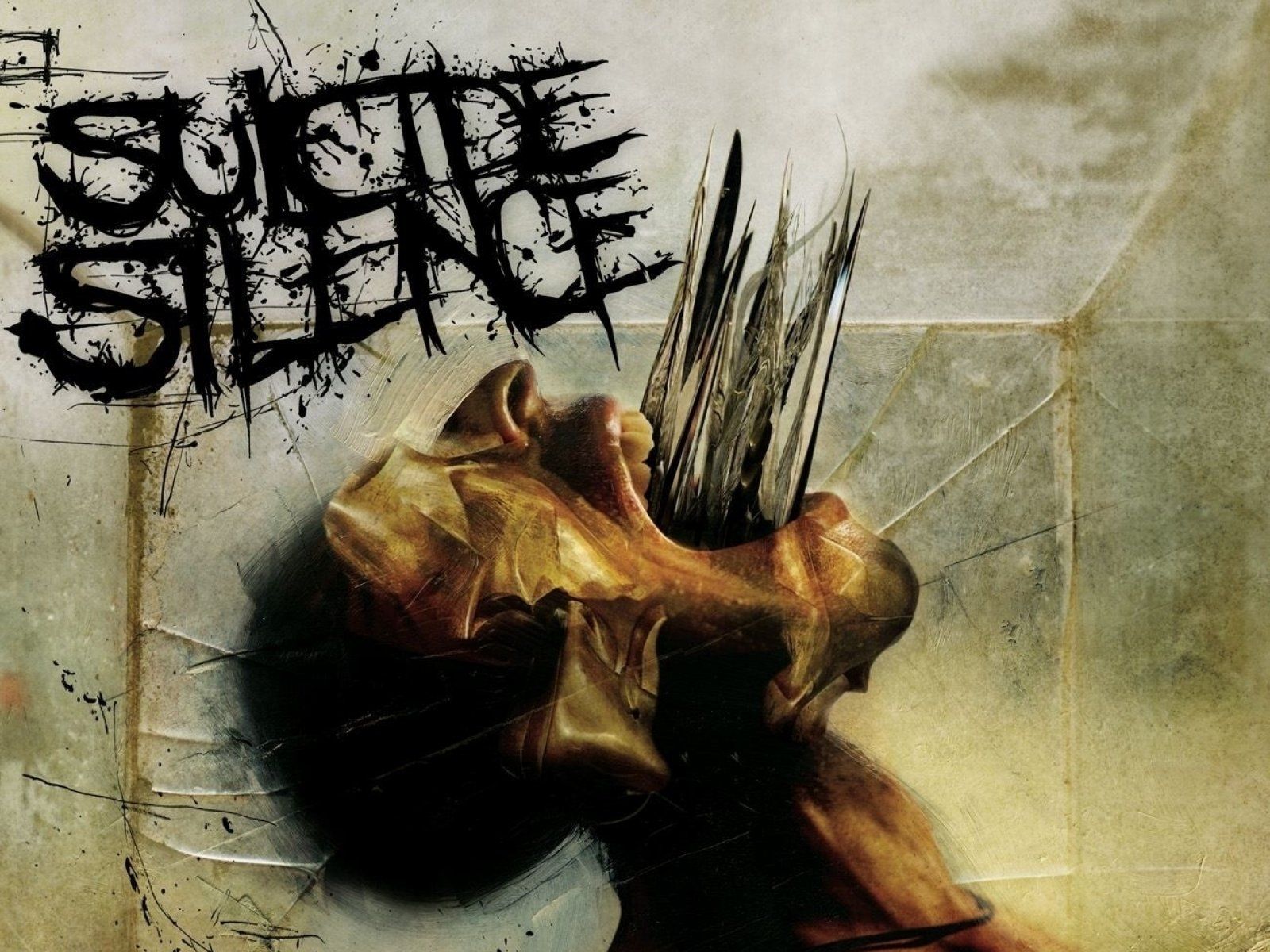 Logo Suicide Silence verde, 1280x720 720p, iMac