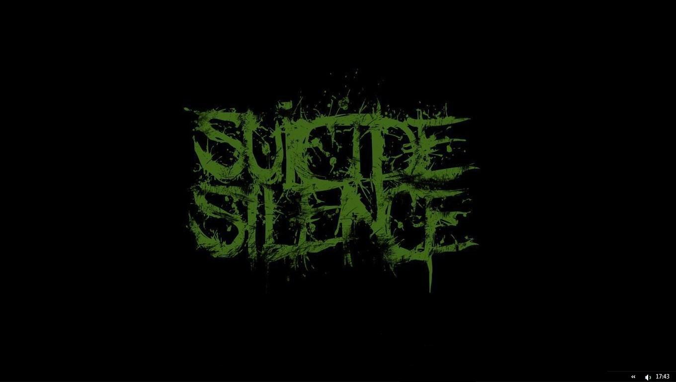 Logo band Suicide Silence giallo, 1600x900 HD Ready, Desktop