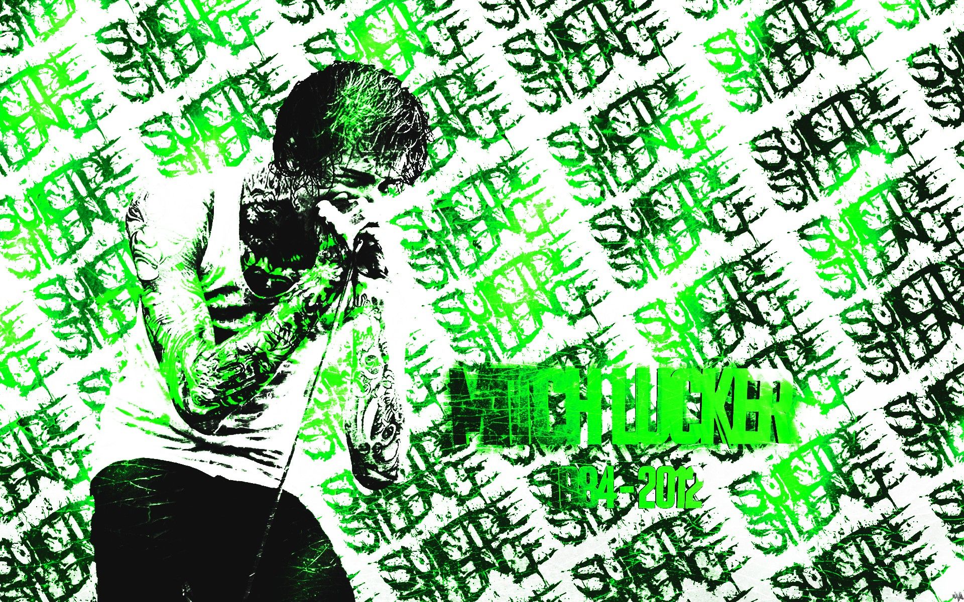 Mostro verde con logo band, 1280x1000 720p, PC