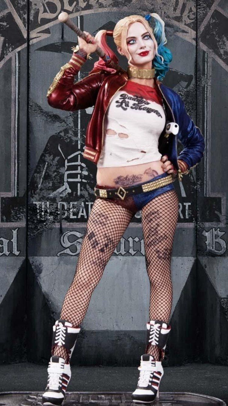 Harley Quinn Suicide Squad, 750x1334 Full HD Verticale, iPhone