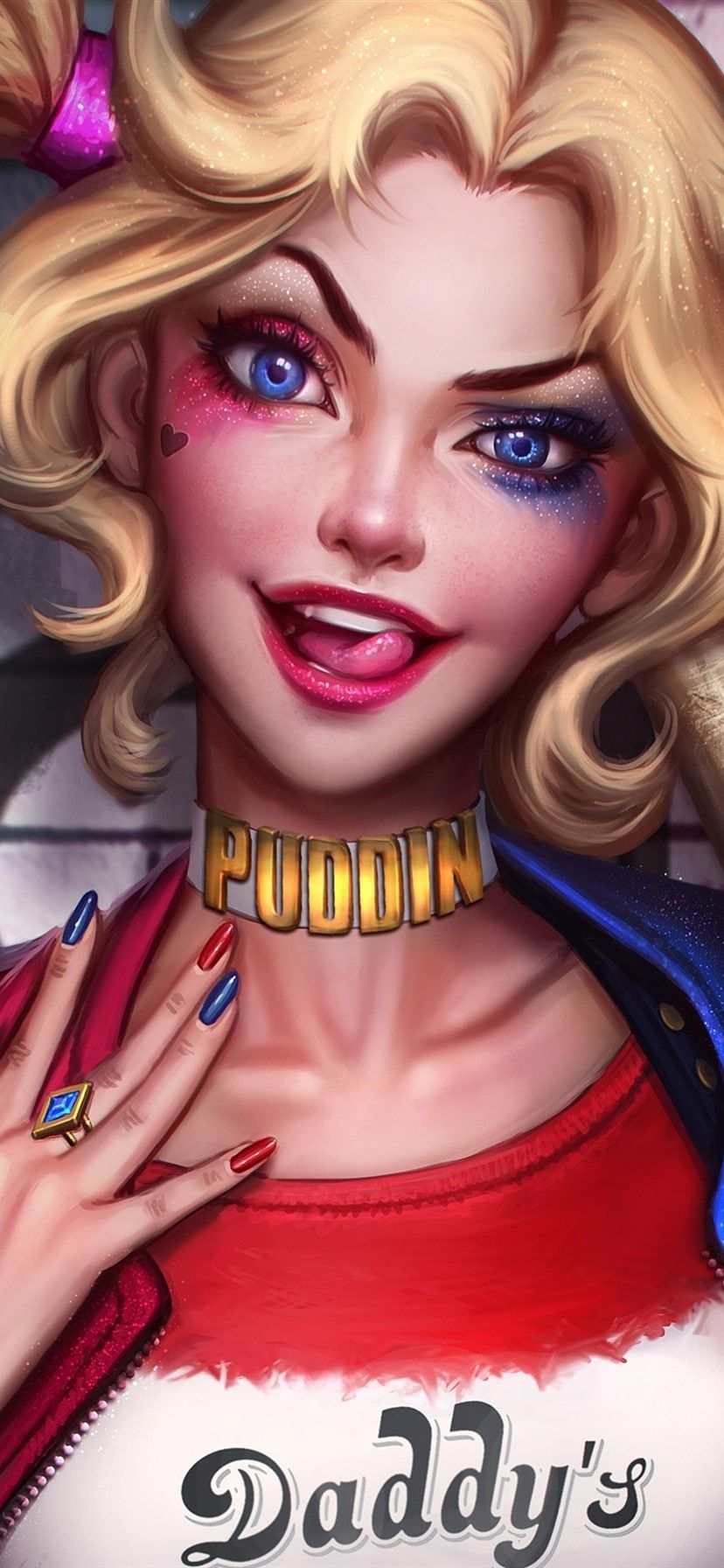Harley Quinn Suicide Squad, 828x1792 Full HD Verticale, iPhone Plus