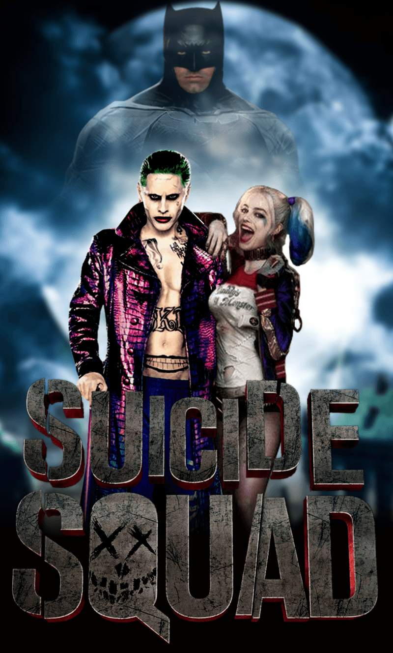Harley Quinn e Joker, Batman, nemesi di Batman, 800x1328 Full HD Verticale, iPhone Pro