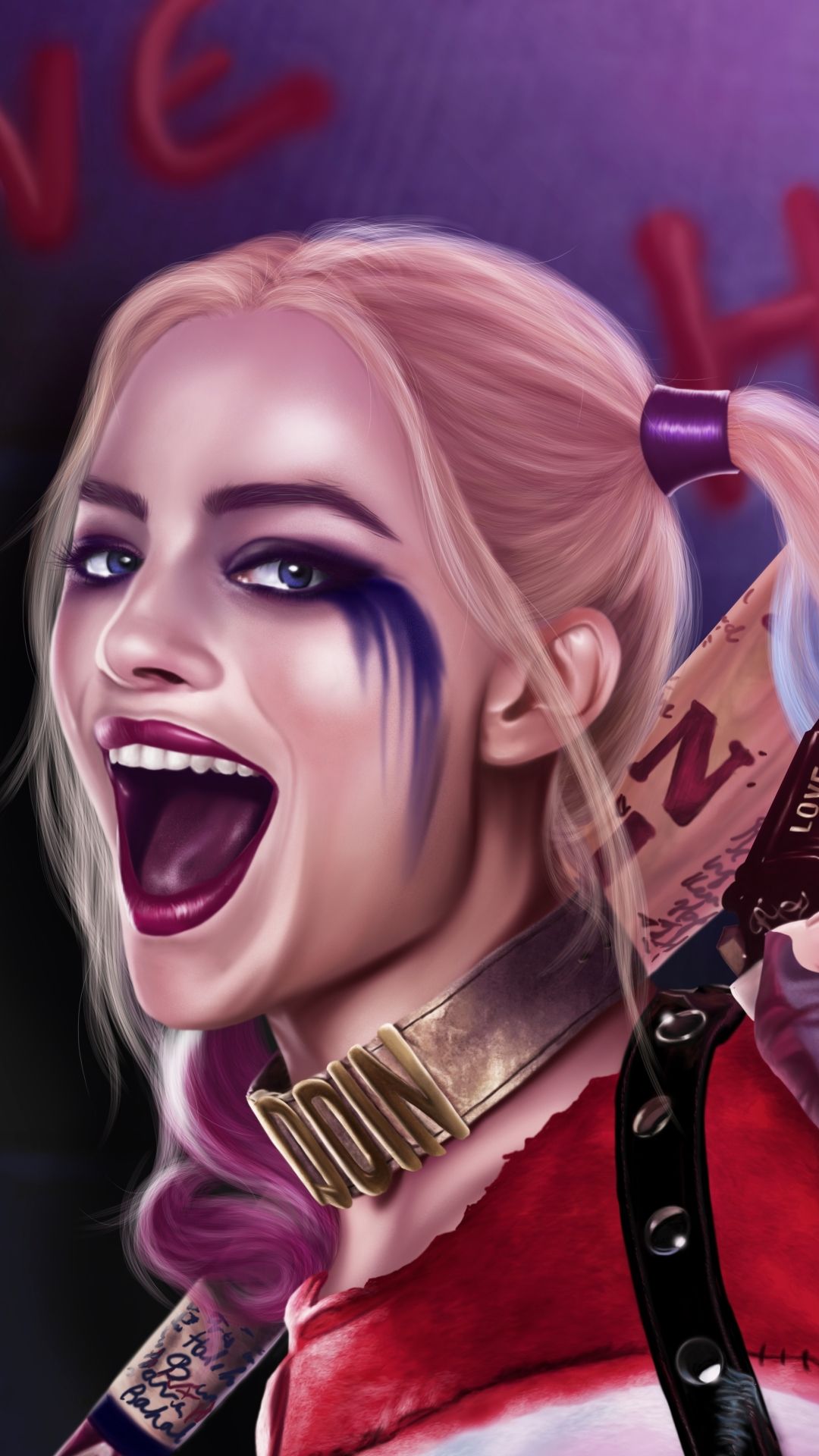 Harley Quinn Suicide Squad, 1080x1920 Full HD Verticale, iPhone Pro Max