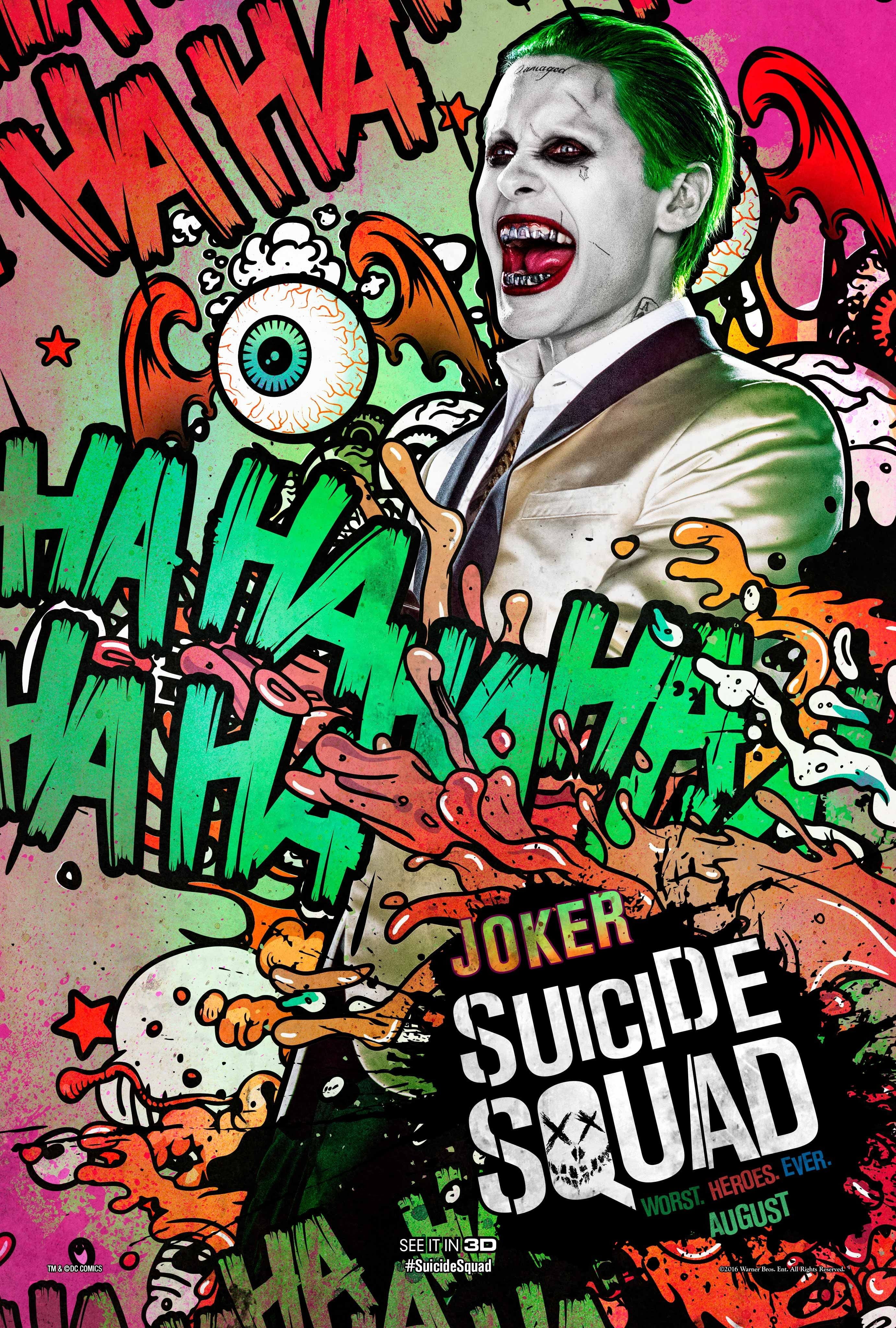 Joker Suicide Squad pop art, 2764x4096 Full HD Verticale, iPhone