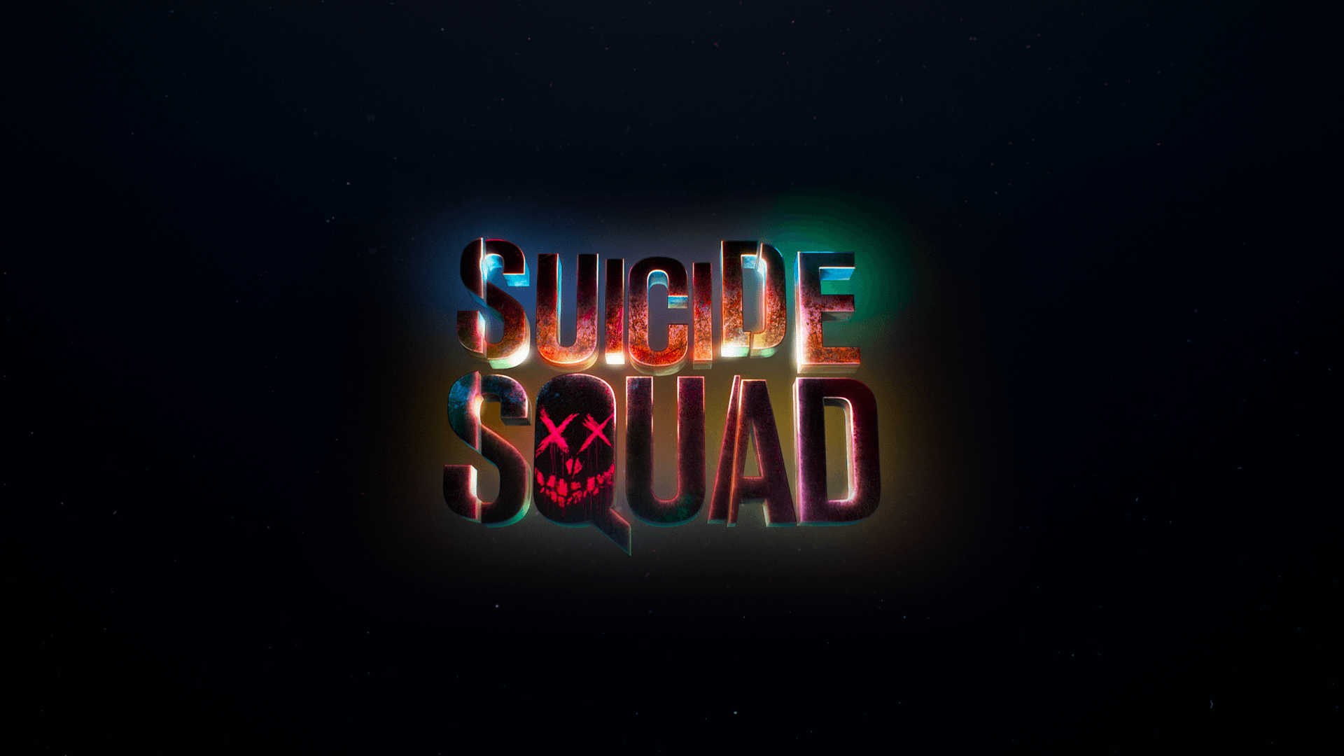 Logo Suicide Squad testo colorato, 1920x1080 Full HD 1080p, Desktop