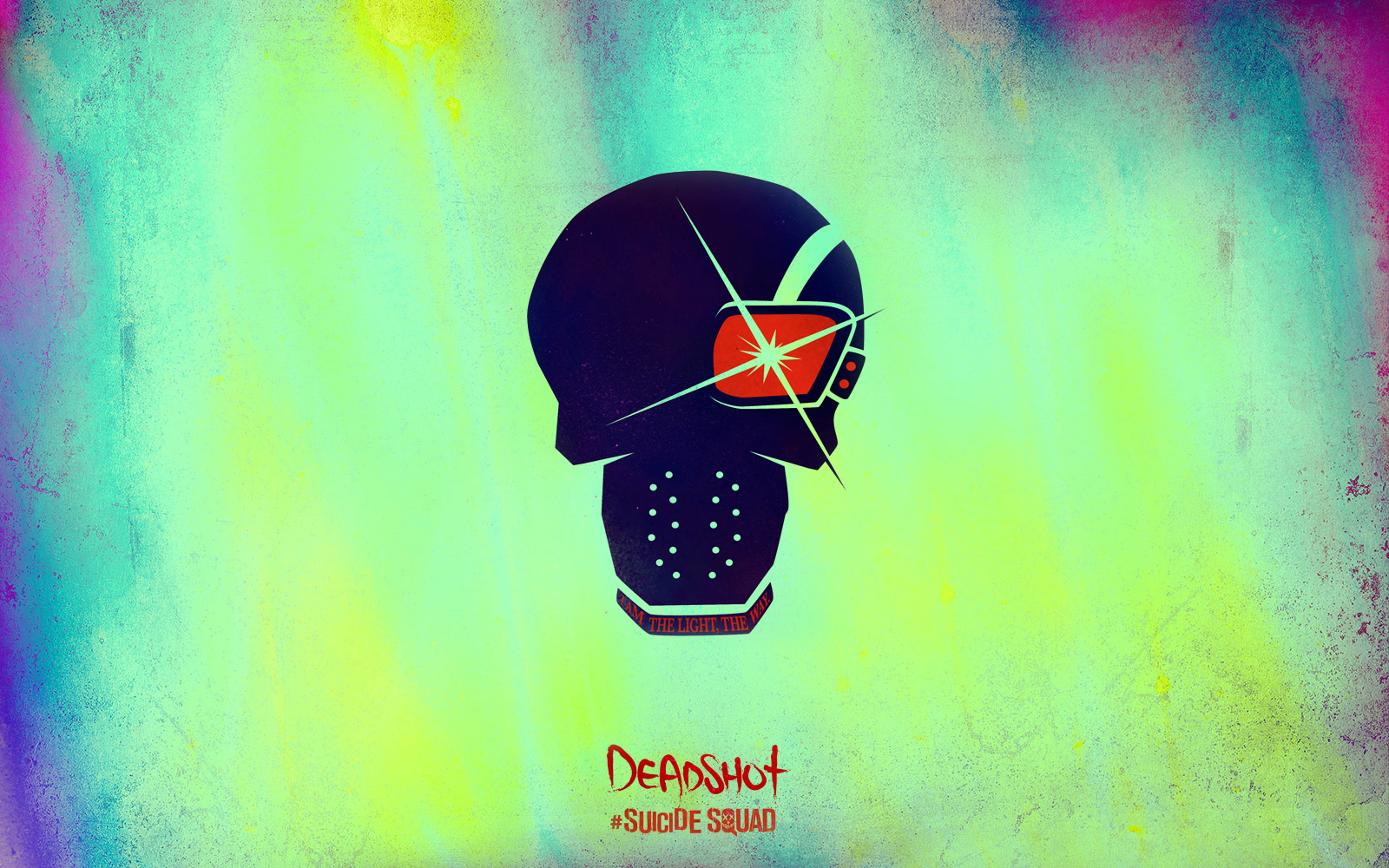 Deadshot maschera minimalista Suicide Squad, 1600x1000 HD, Desktop