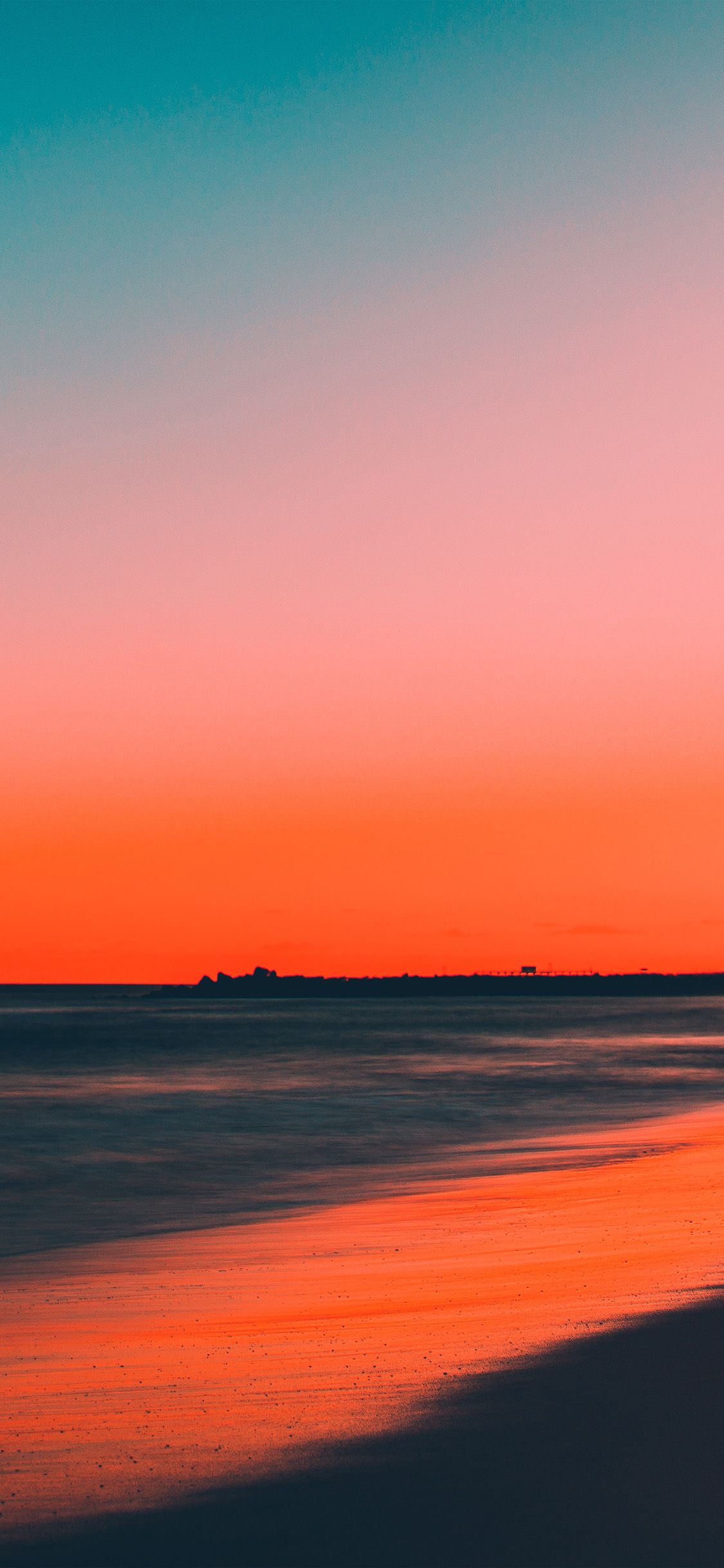 Gradiente tramonto arancio rosa, 1125x2436 Full HD Verticale, iPhone