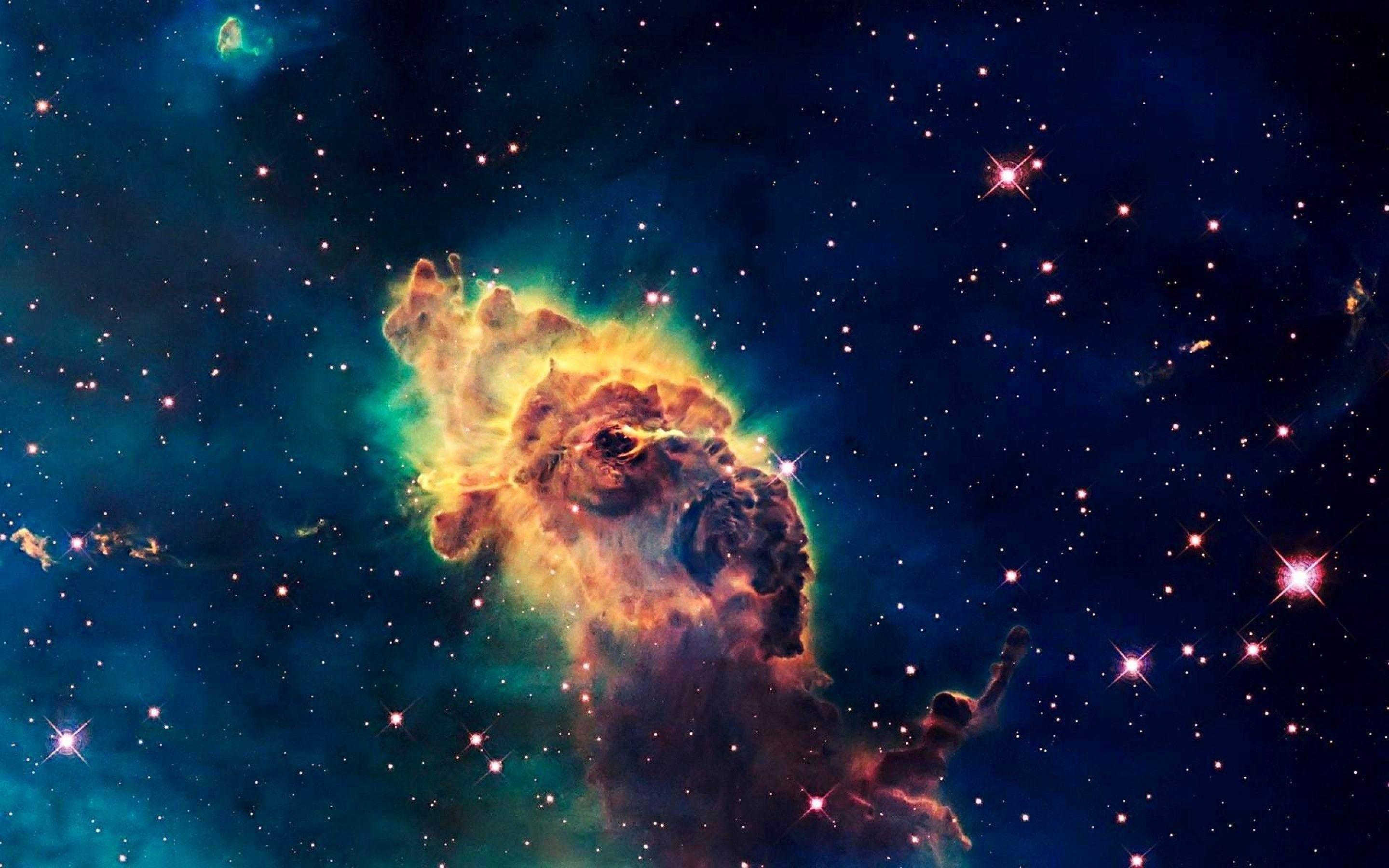 Nebulosa spaziale colorata, 2880x1800 WQXGA, Laptop
