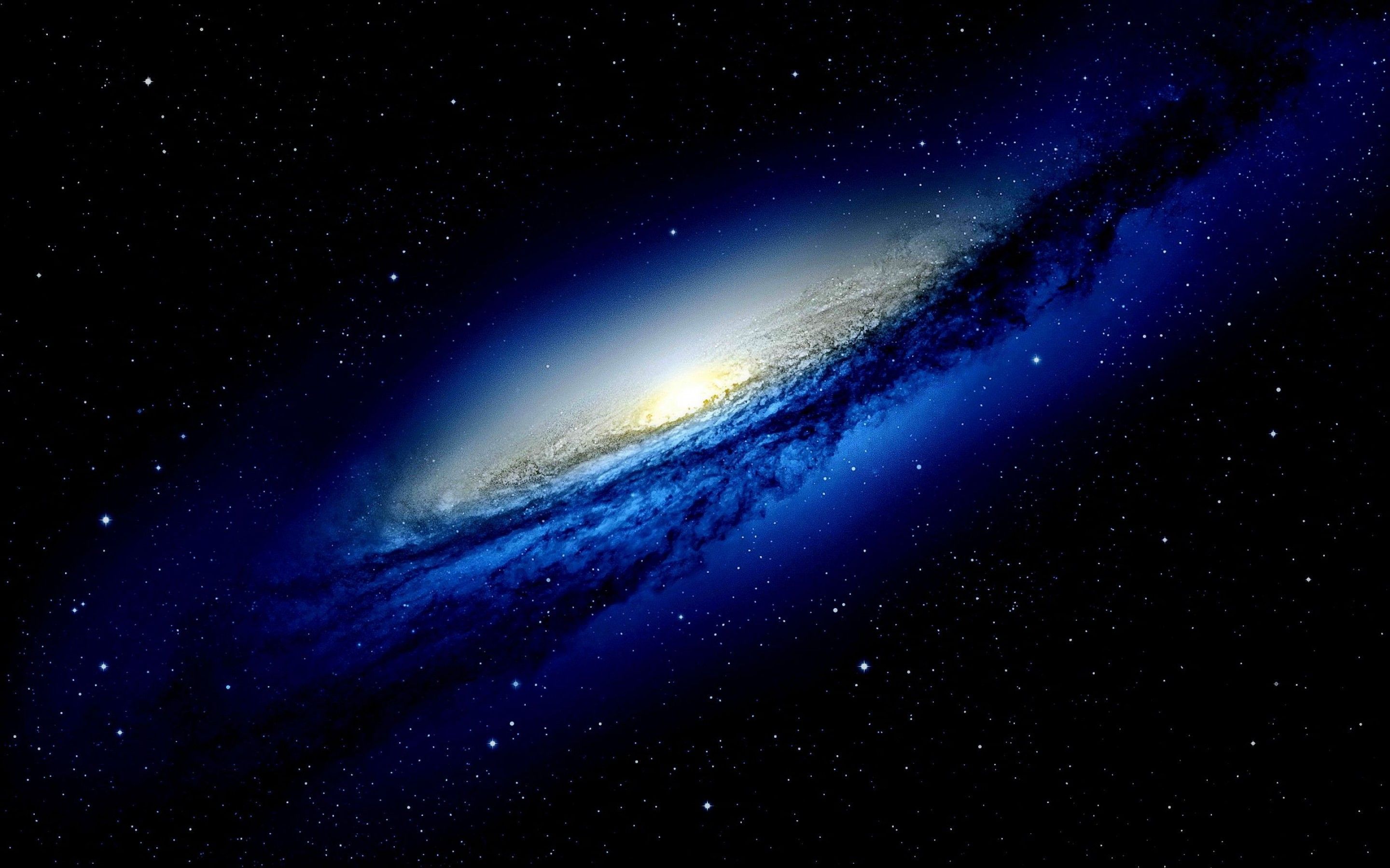 Galassia a spirale blu, 2880x1800 WQXGA, Desktop
