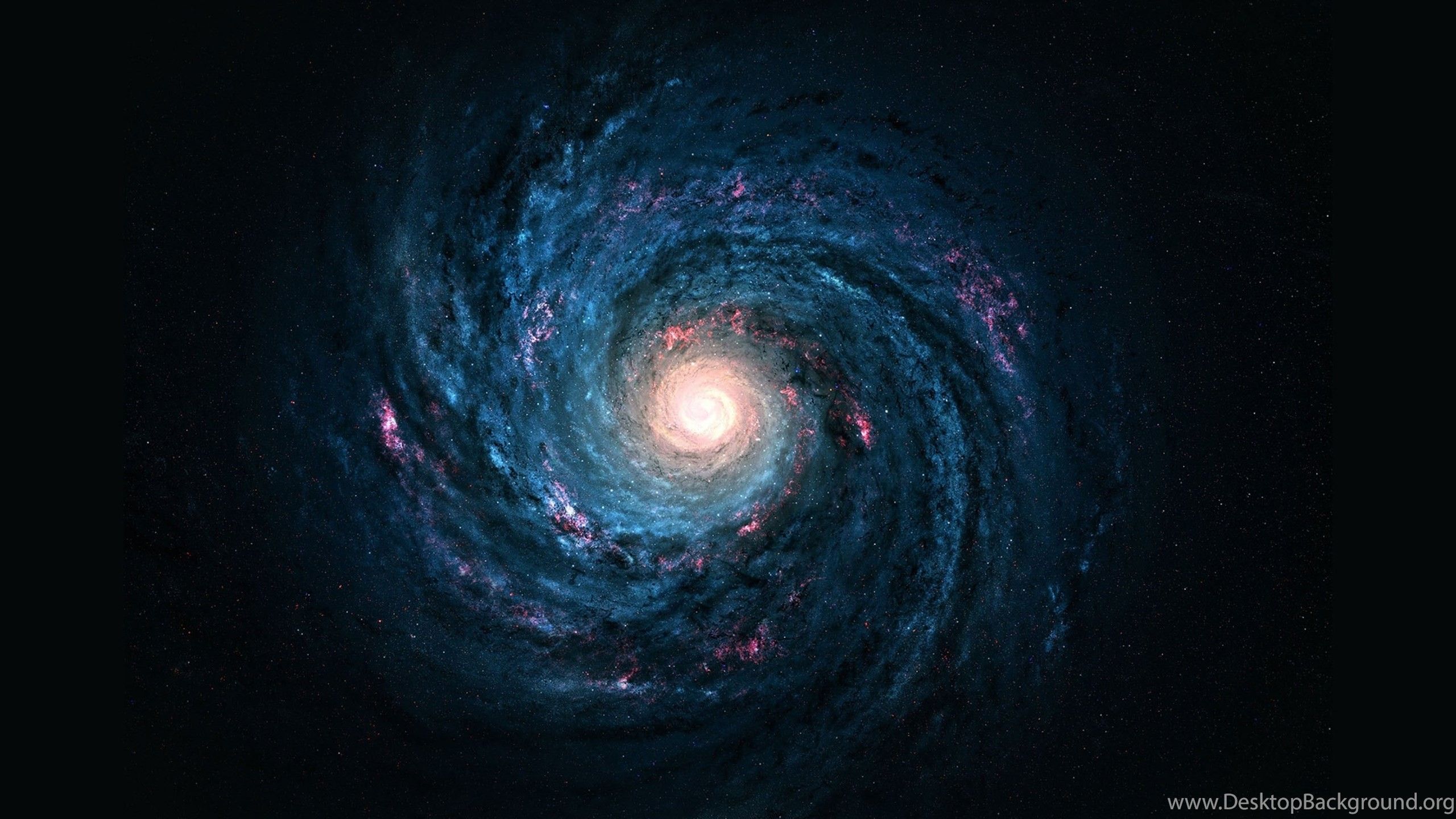Galassia a spirale spazio, 2560x1440 2K QHD, Monitor Gaming