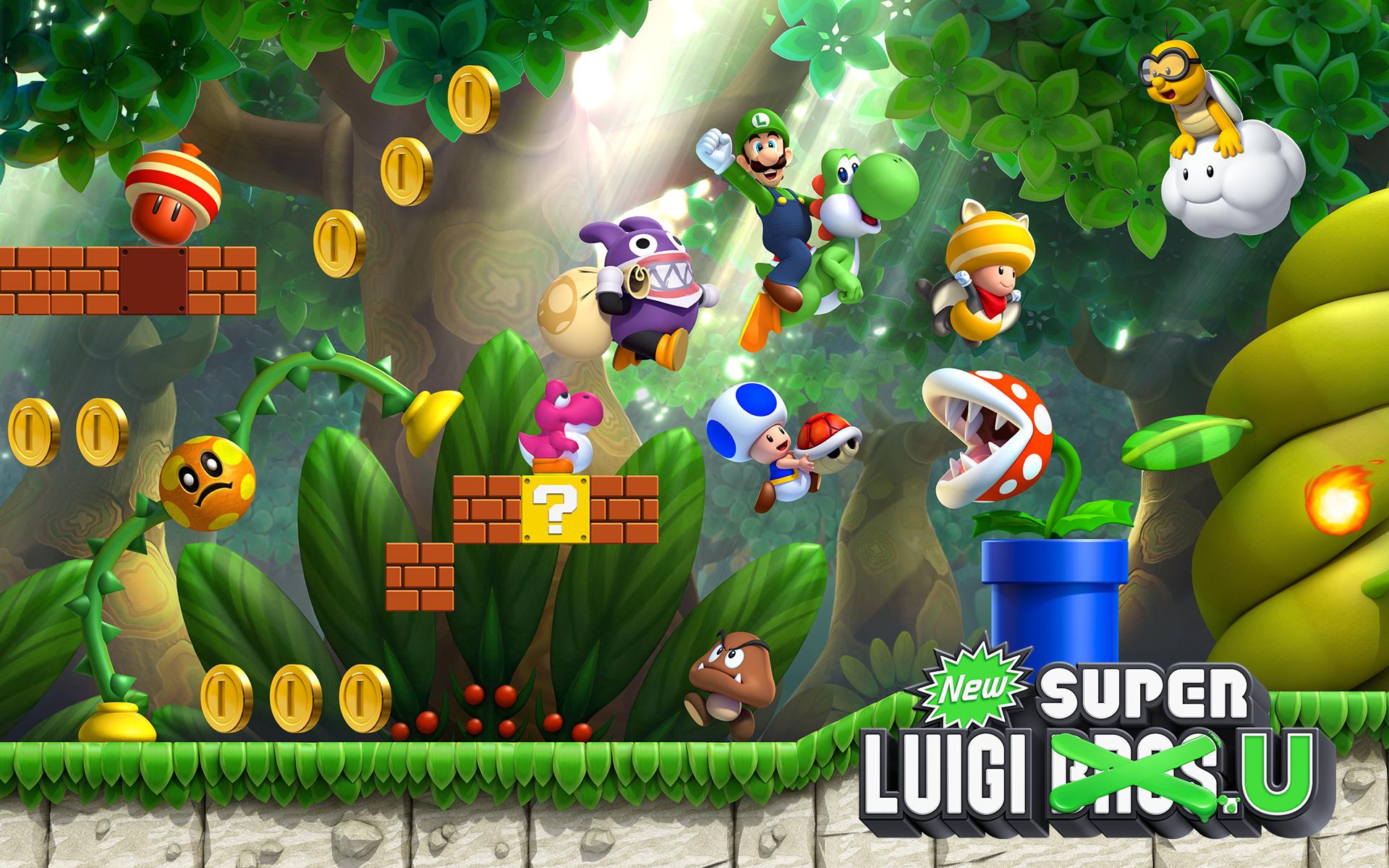 New Super Luigi U personaggi, 1920x1200 WUXGA, iMac
