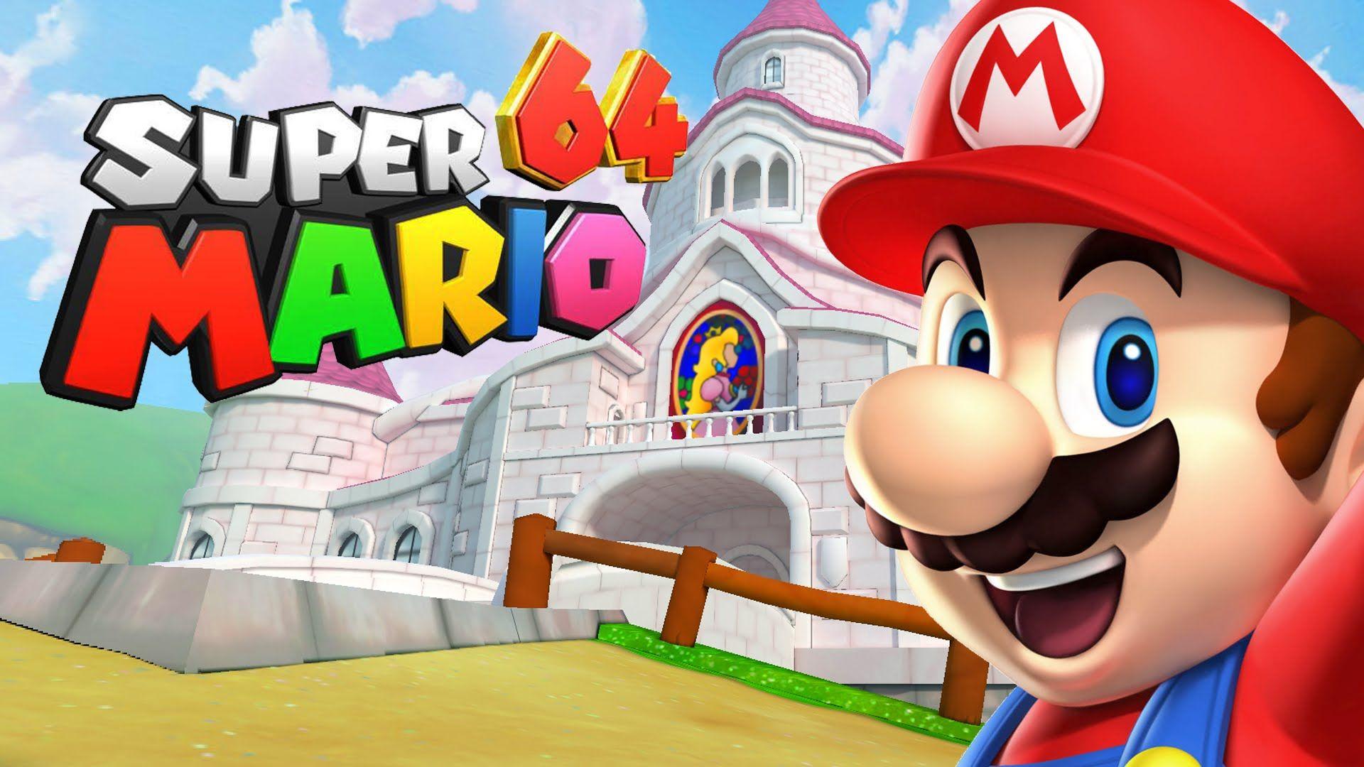 Mario e castello Peach, idraulico, 1920x1080 Full HD 1080p, PC