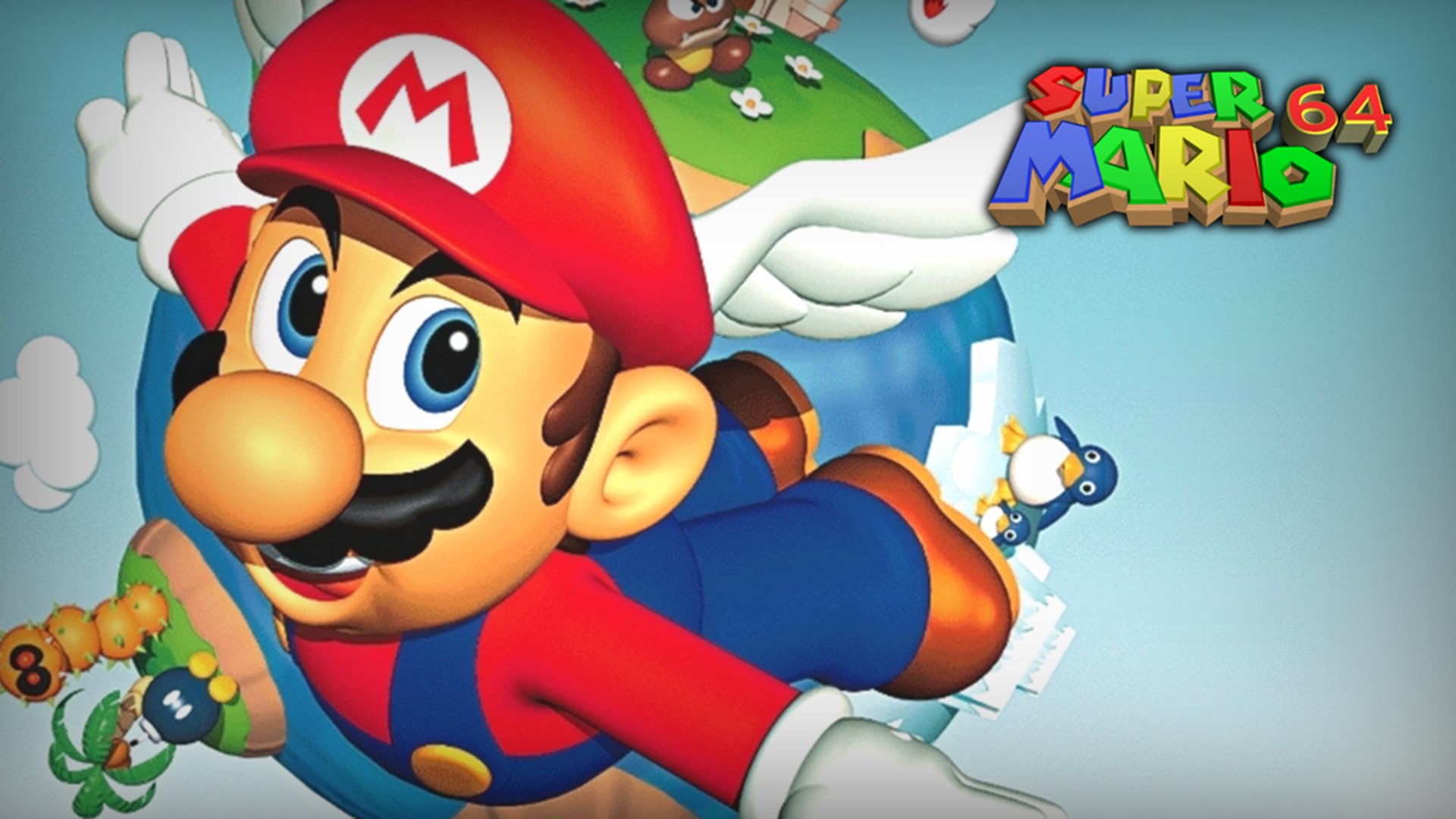 Mario alato Super Mario 64, 1920x1080 1080p, PC Desktop