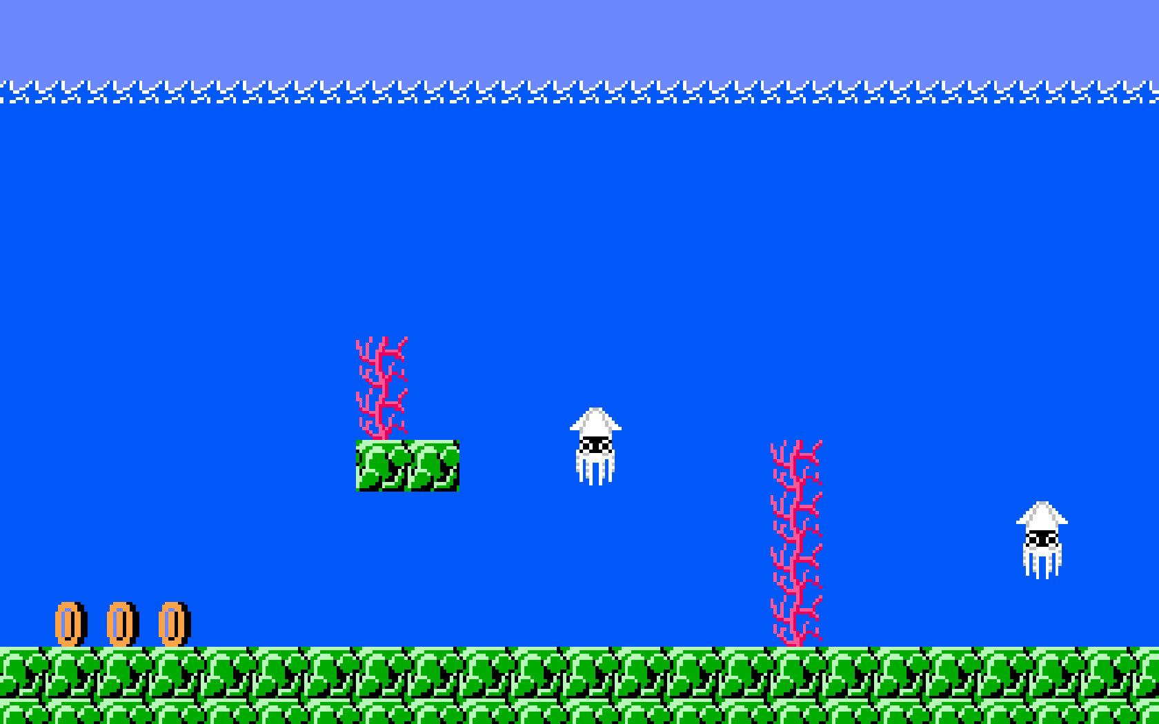Super Mario Bros livello sottomarino, 1680x1050 HD, PC