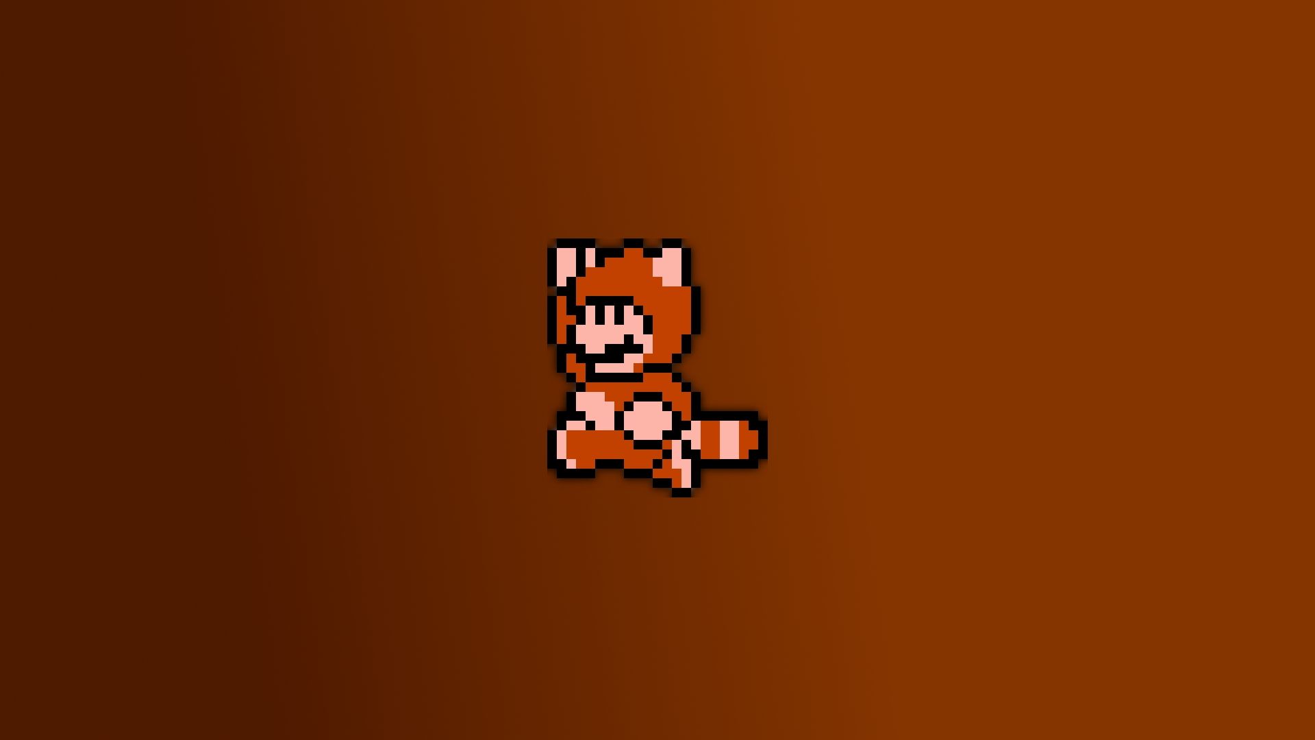 Mario tanooki pixel art, 1920x1080 1080p, Monitor Gaming
