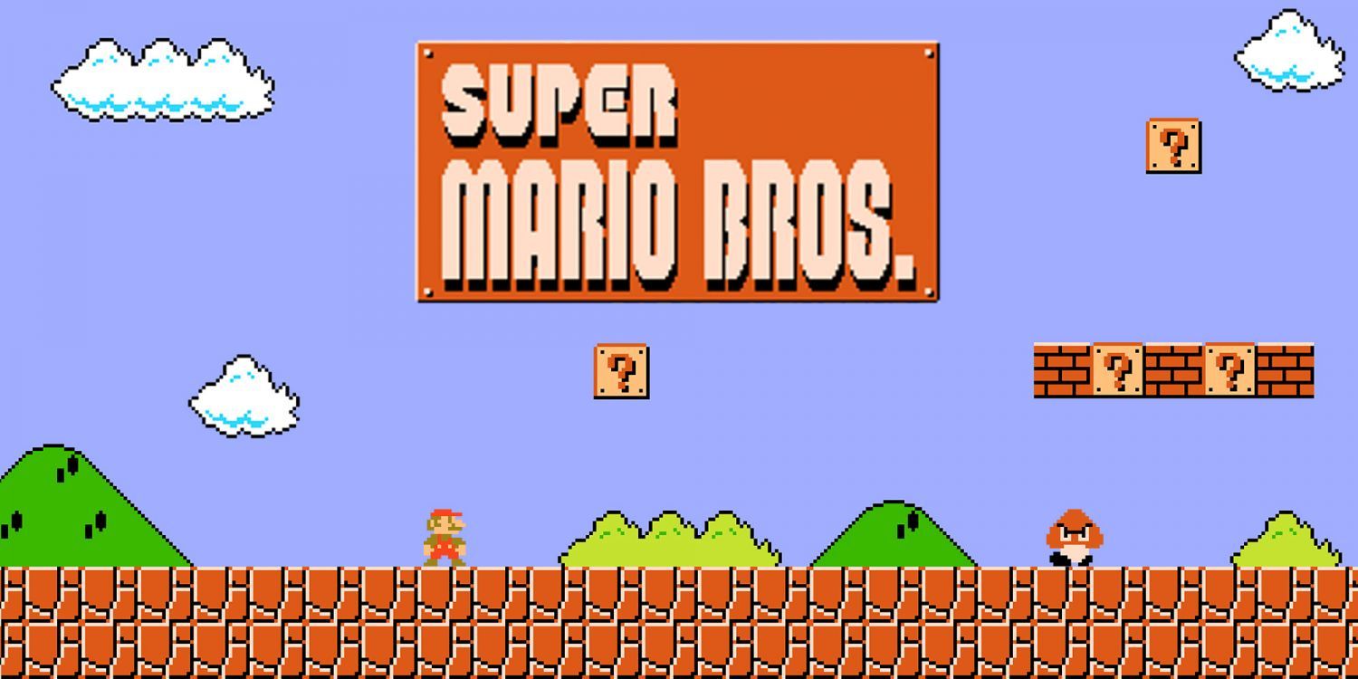Super Mario Bros scena classica retro, 1500x750 HD, PC Desktop