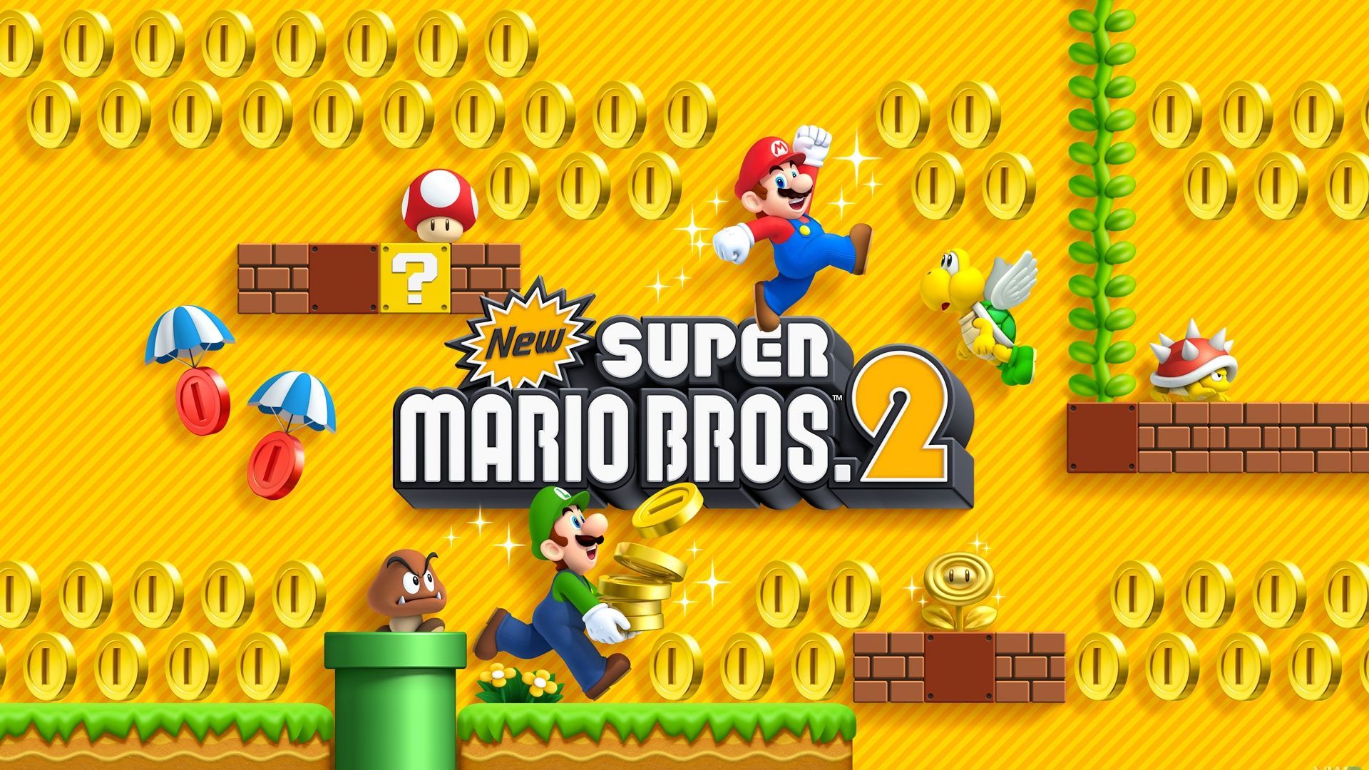 New Super Mario Bros 2, 1920x1080 Full HD, PC Desktop