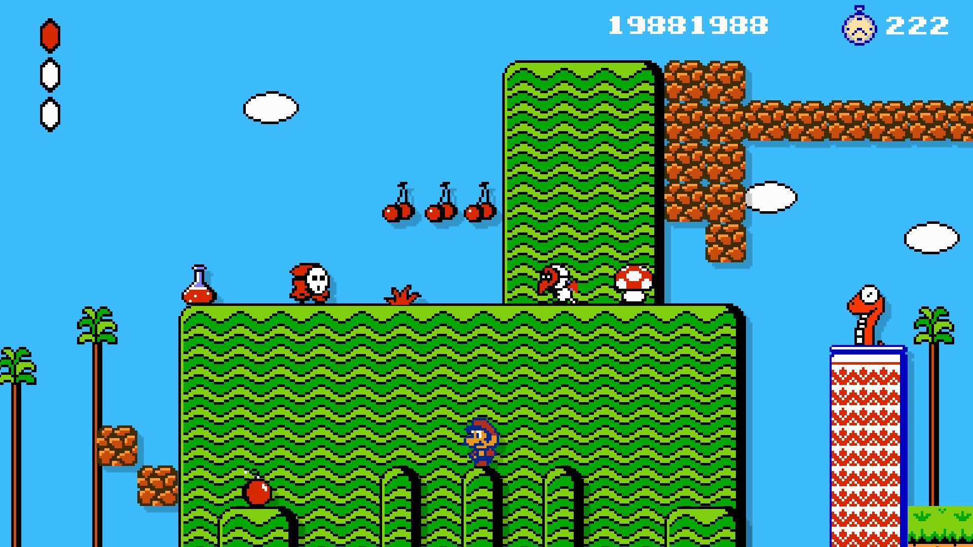 Super Mario Bros livello pixelato, 1920x1080 Full HD, Monitor Gaming