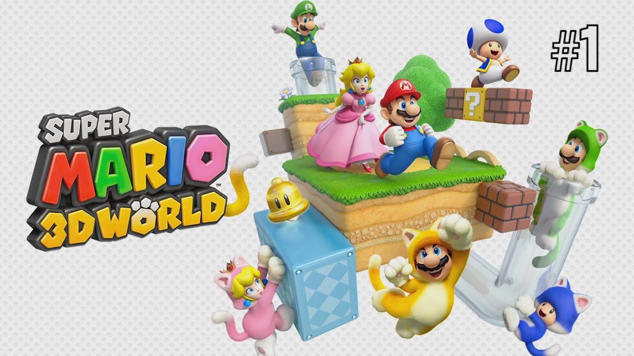 Personaggi Super Mario 3D World, 1280x720 HD, Desktop
