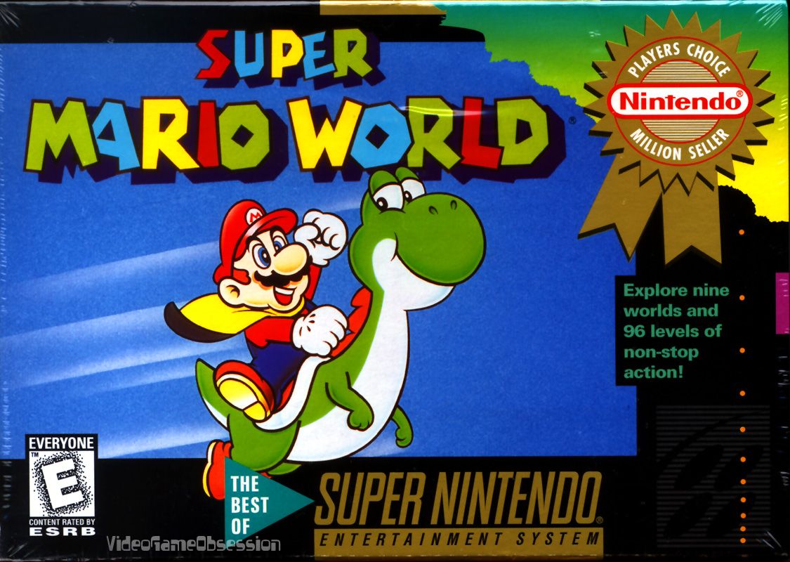 Copertina gioco Super Mario World, 1125x800 HD, PC