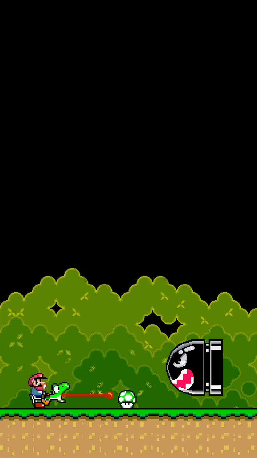 Mario Super Mario World pixel art, 900x1600 Verticale, Telefono