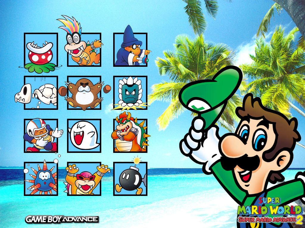 Super Mario World personaggi Luigi, 1024x768 HD, Desktop