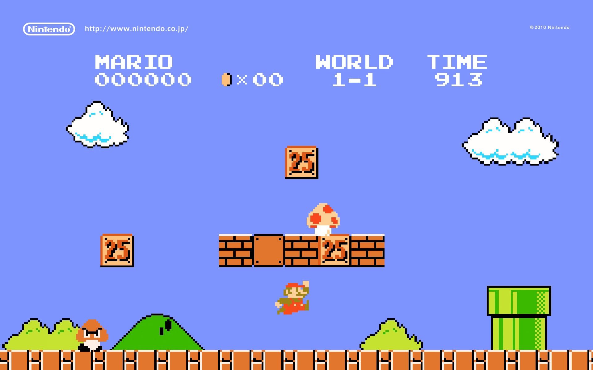 Super Mario Bros schermata gioco, 1920x1200 Full HD+ WUXGA, PC Desktop