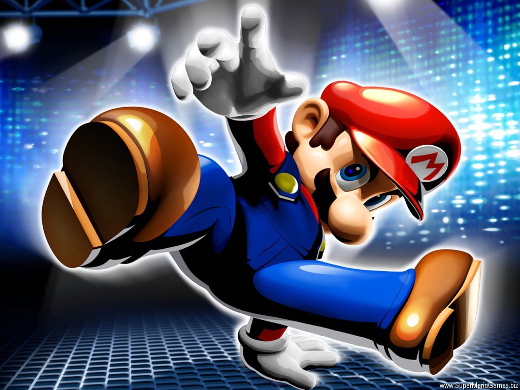 Mario Bros in posa, 1024x768 HD, Desktop