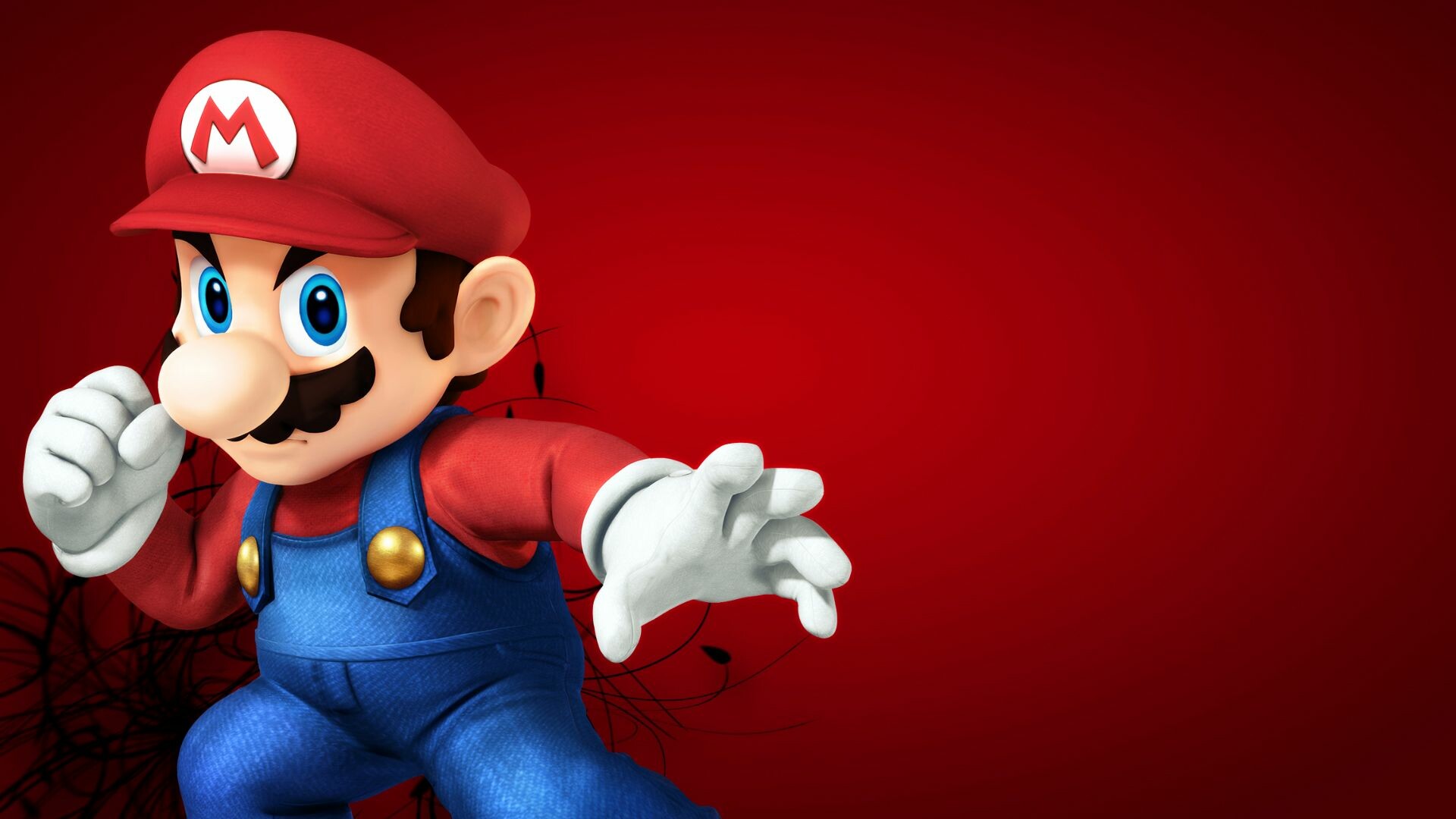 Mario Super Smash Bros posa, idraulico, 1920x1080 Full HD 1080p, PC